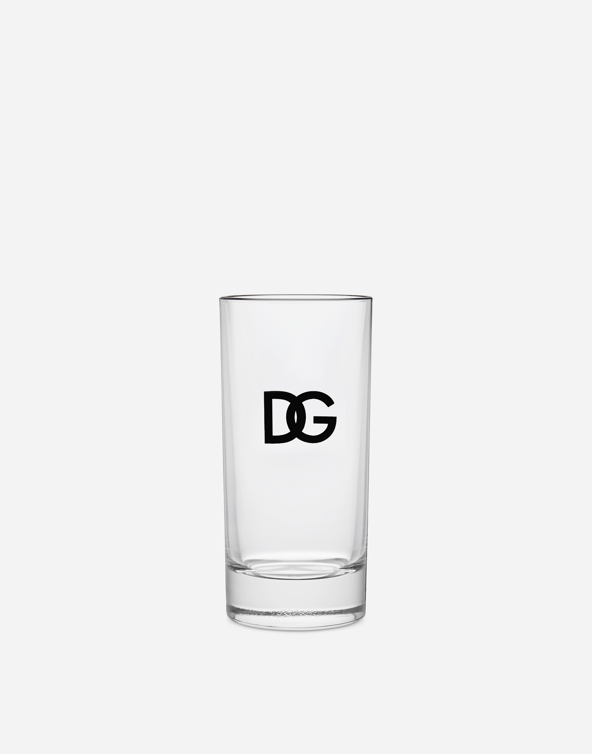 Dolce & Gabbana Set 2 Beverage Glasses In Multicolor