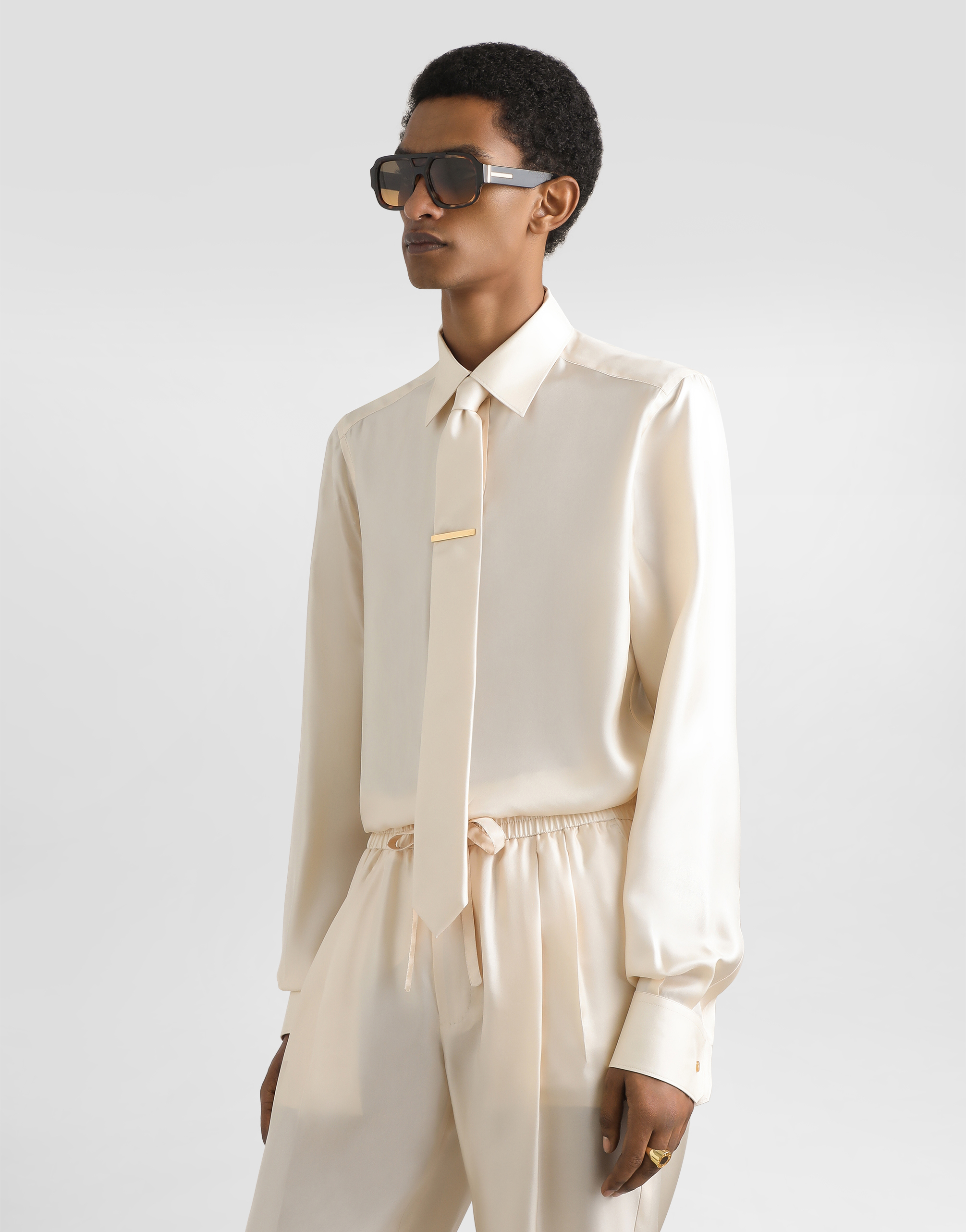 Dolce & Gabbana X Martini Silk Shirt