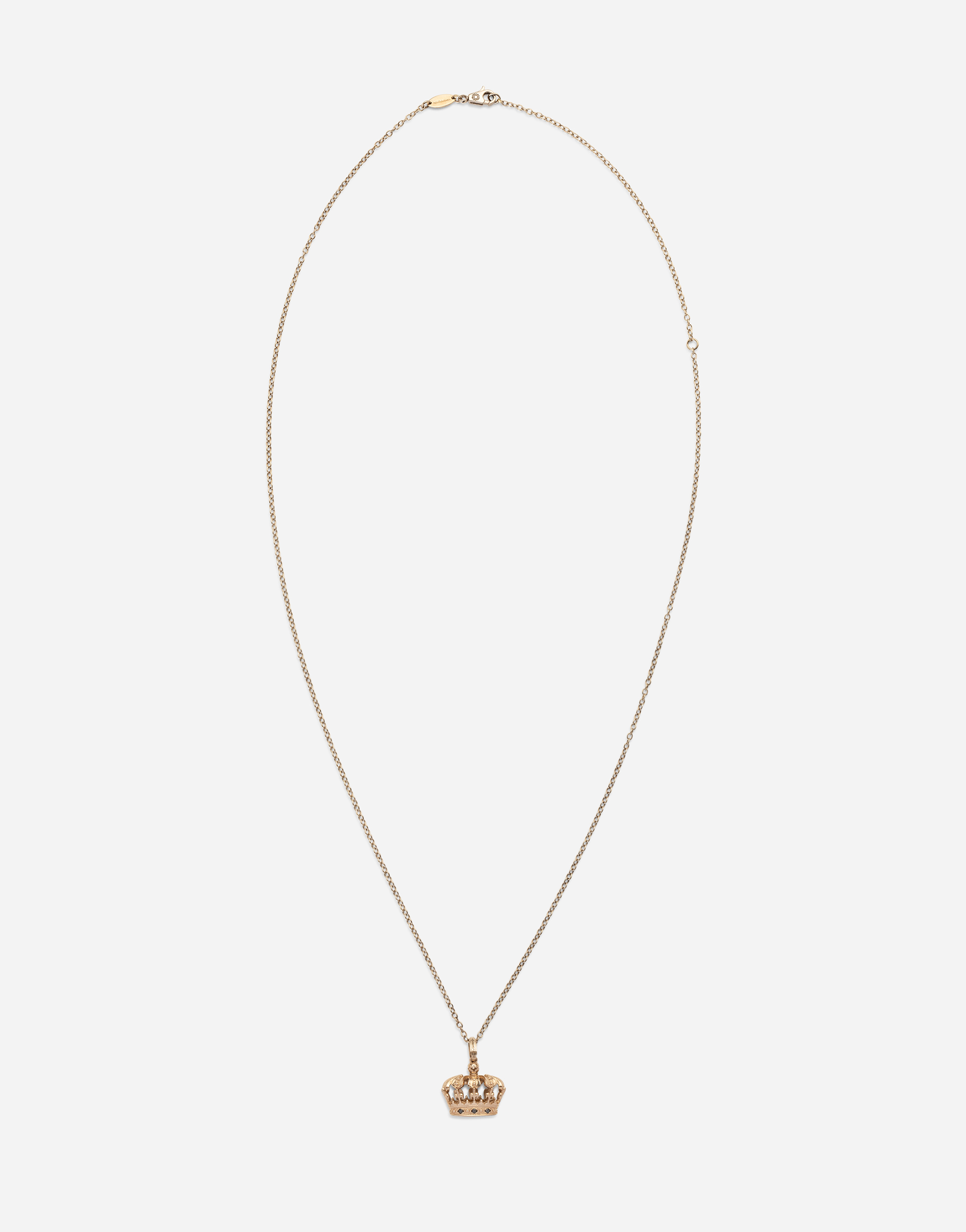 Dolce & Gabbana Crown White Gold Pendant