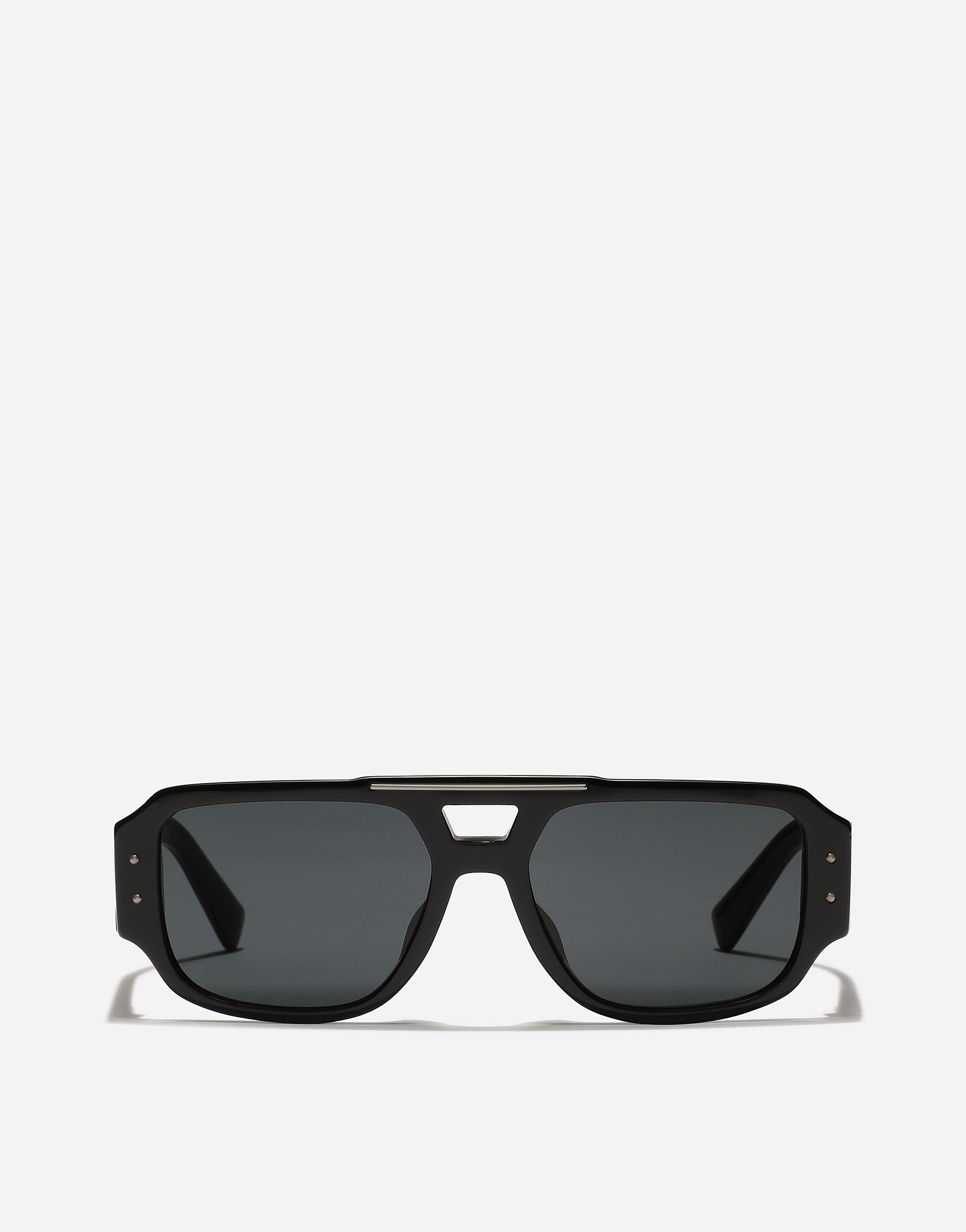 Dolce & Gabbana Pilot-frame Sunglasses In Black