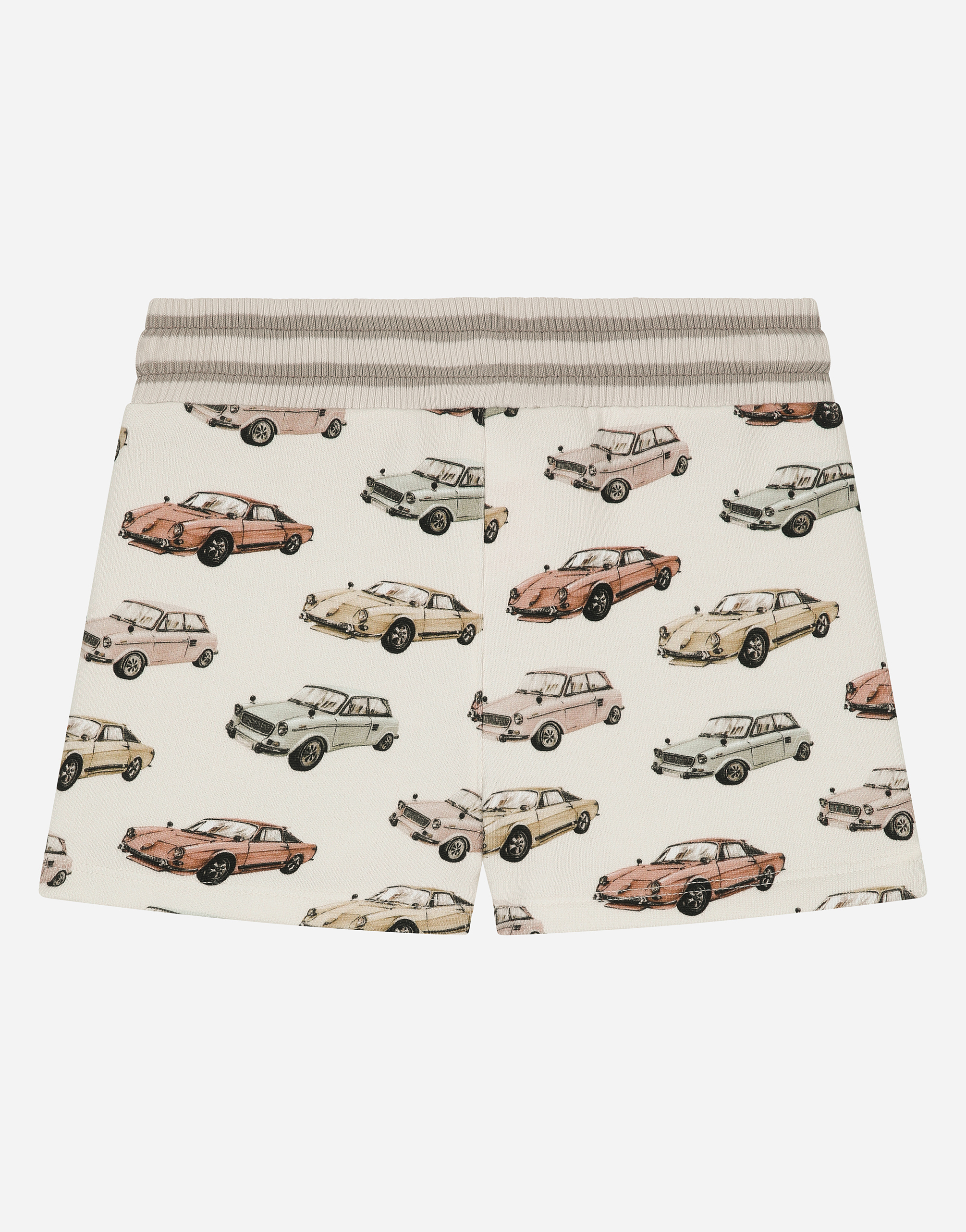 Jersey shorts with print