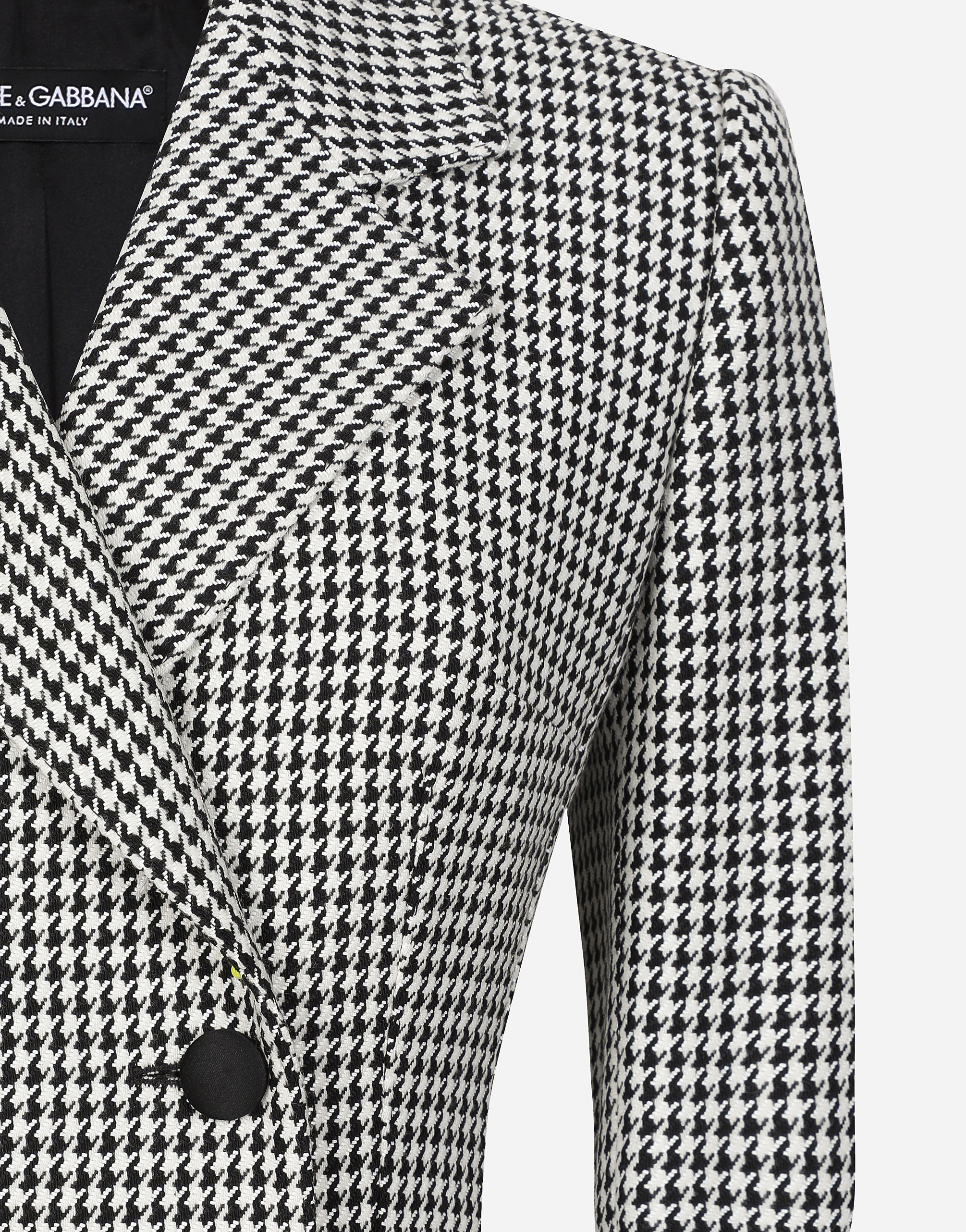 Dolce & Gabbana Check Pattern Jacket In Multicolor