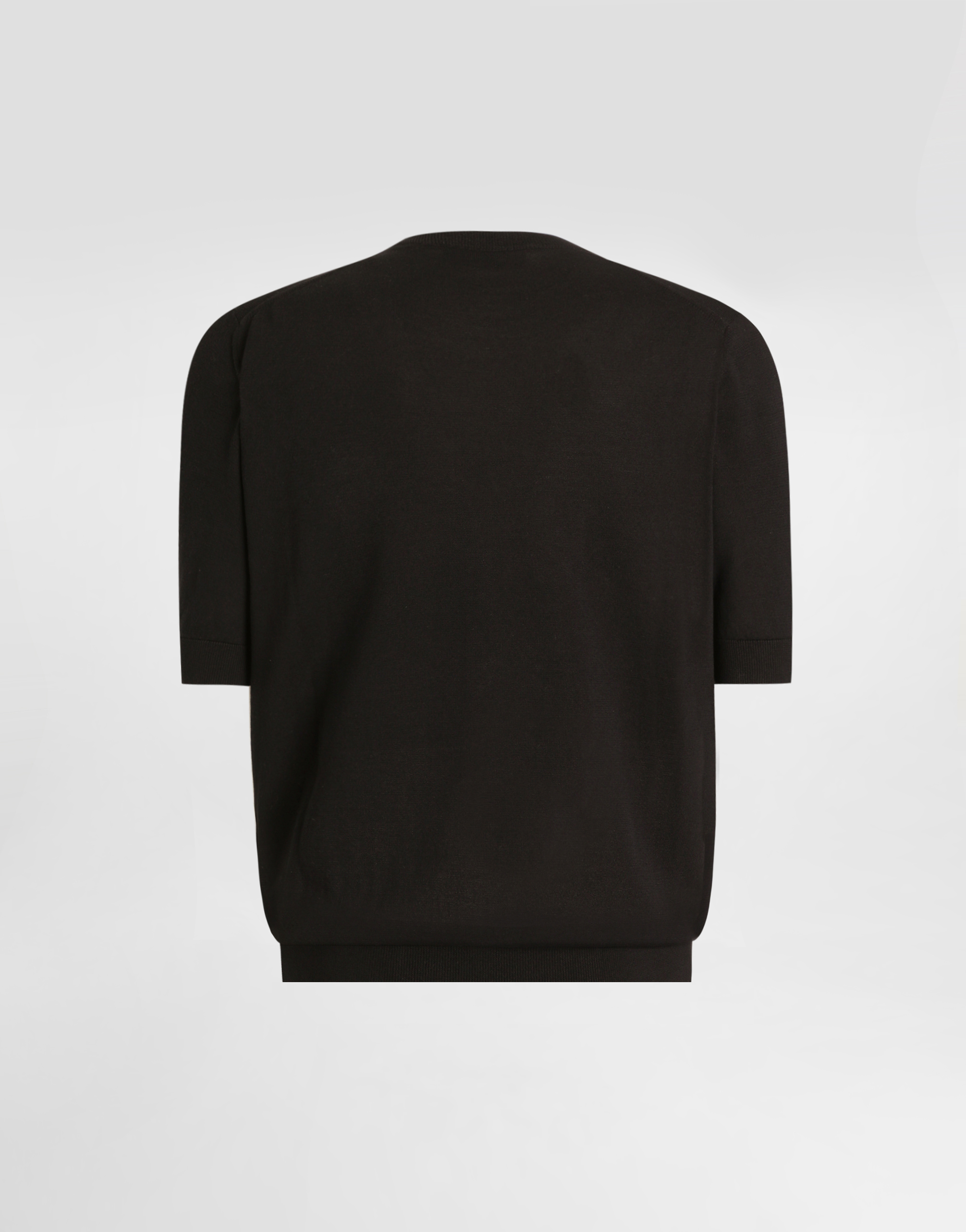  Dolce & Gabbana Cotton Pullover - Mann Strickwaren Schwarz 58 