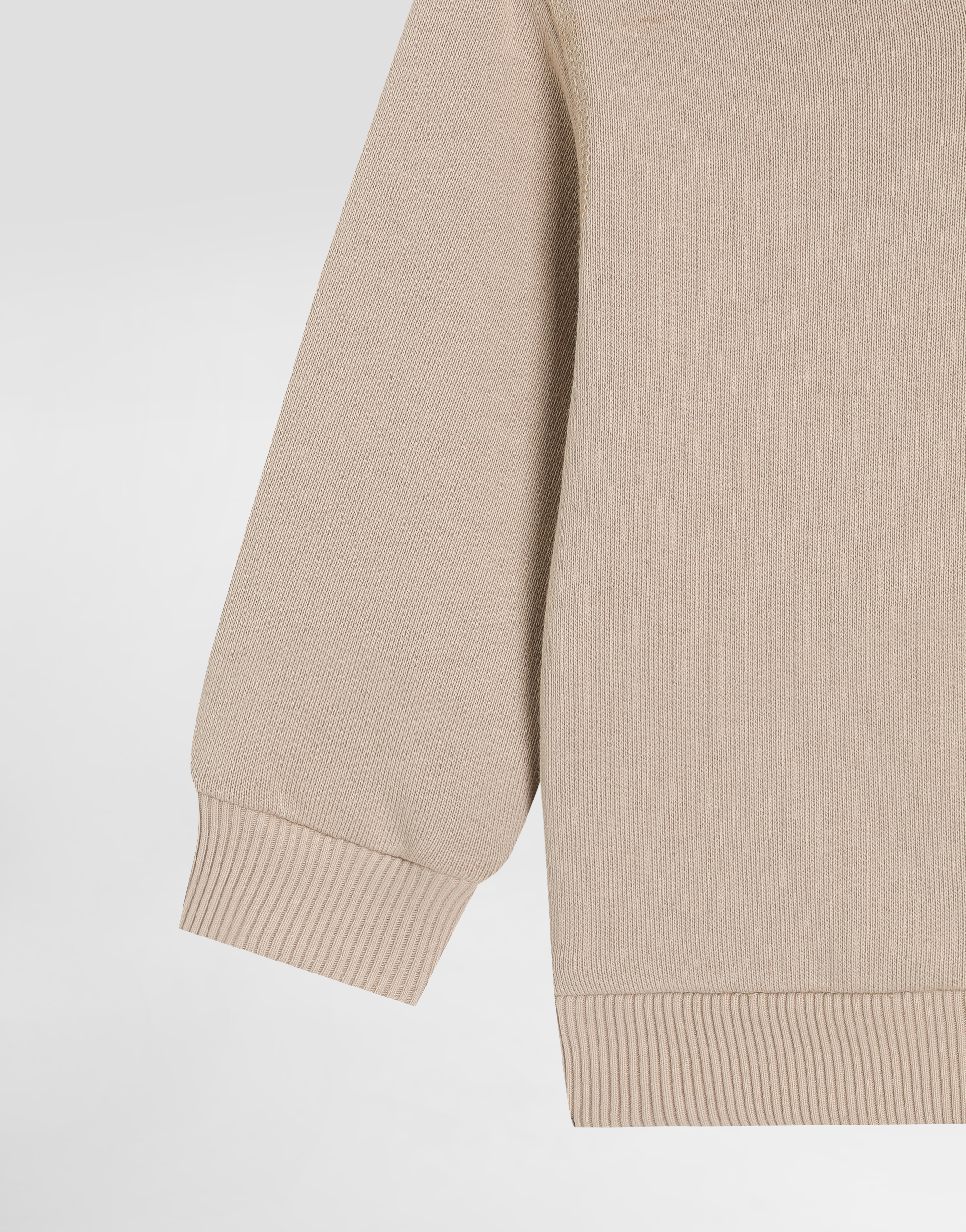 Embroidered hooded fleece