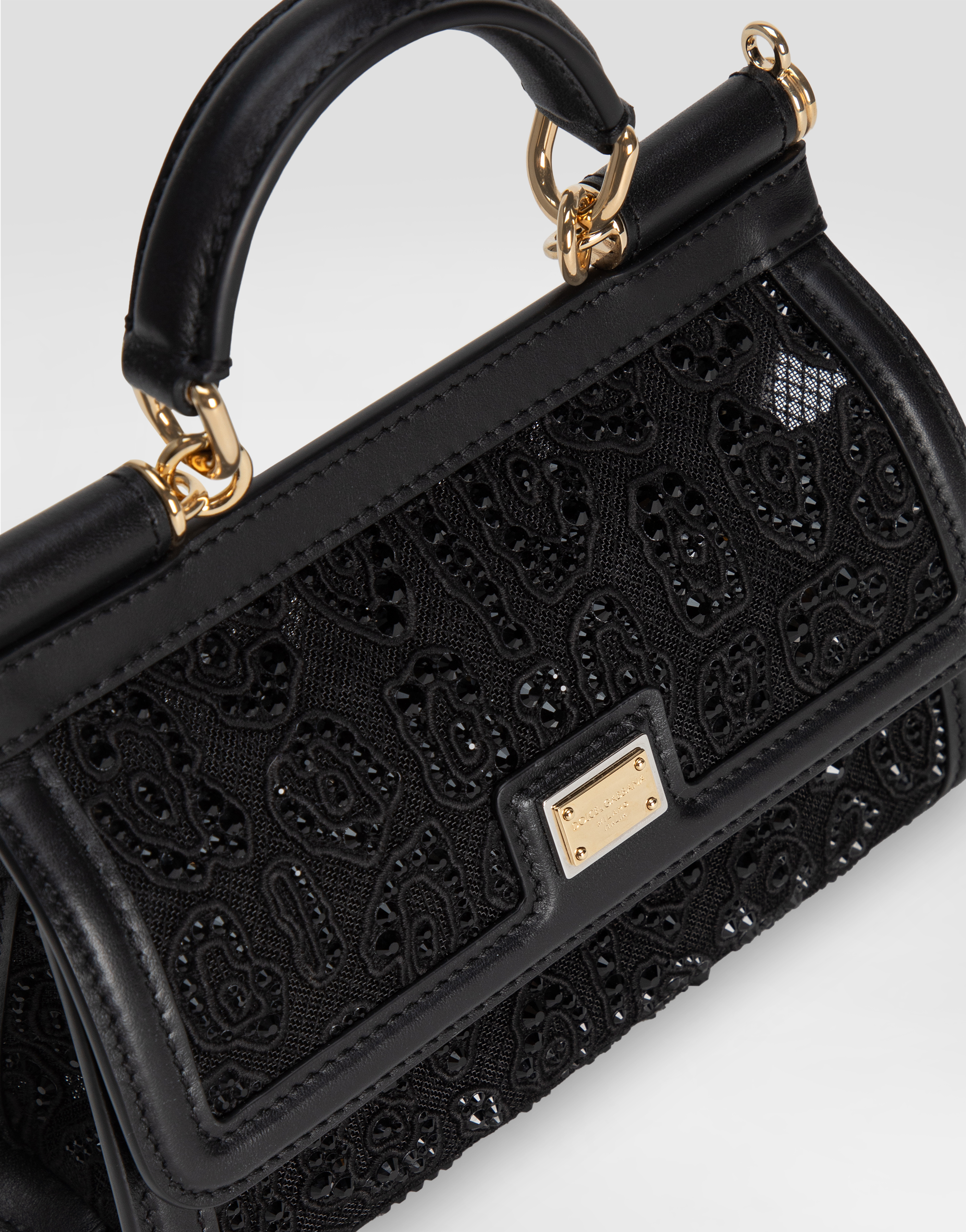 Dolce & Gabbana Small Sicily Handbag In Multicolor