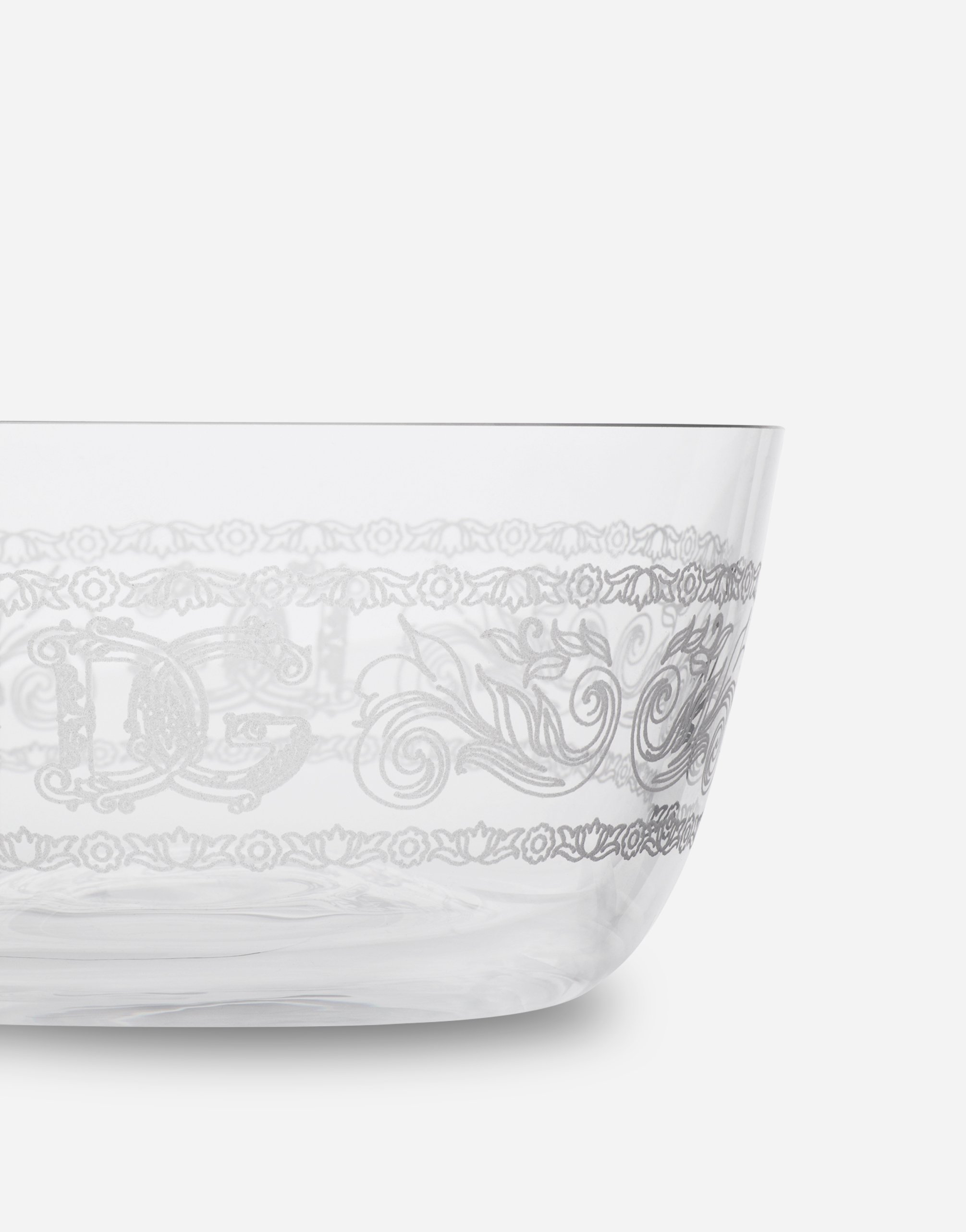 Shop Dolce & Gabbana Set 2 Ice Cream Bowls In Multicolor