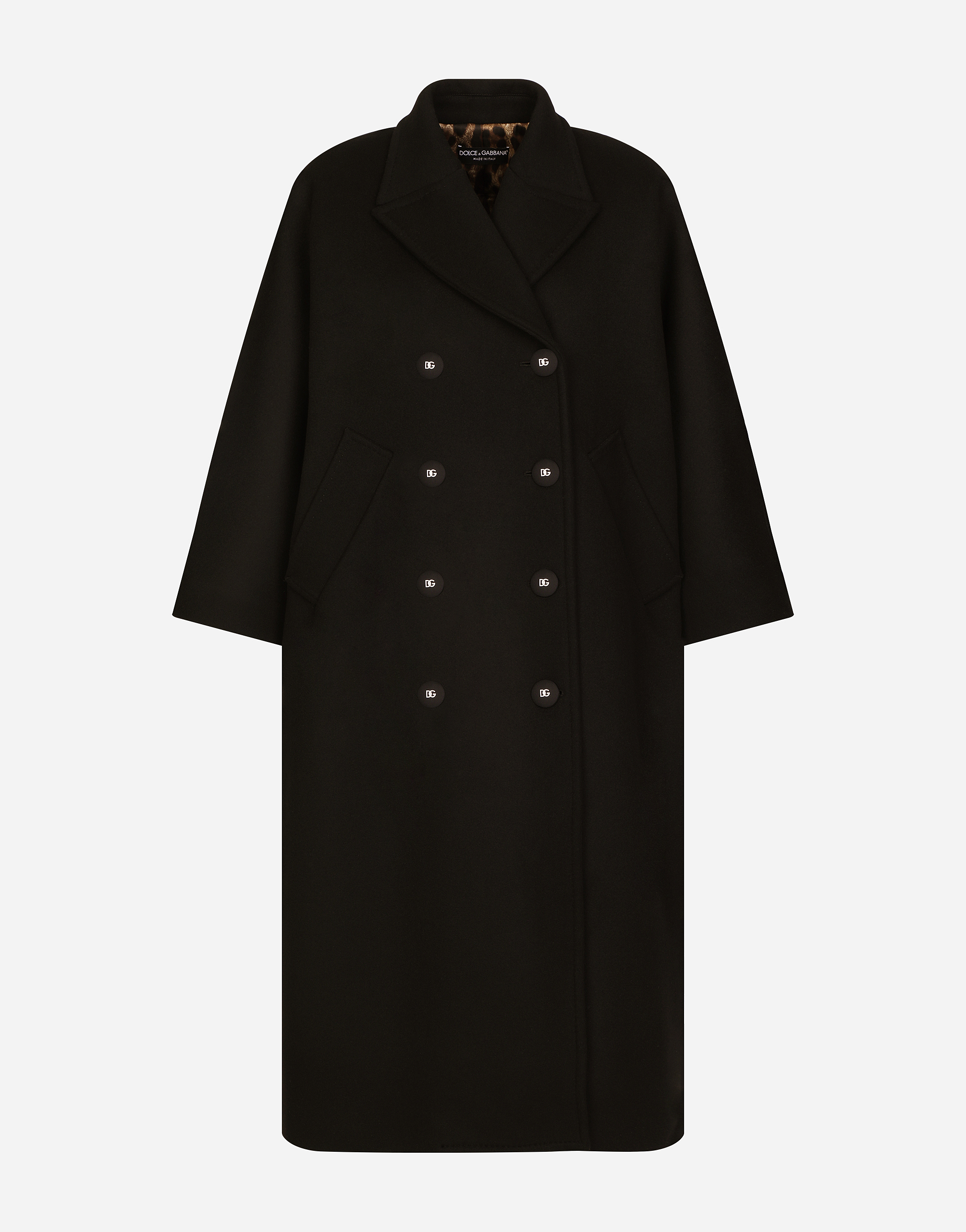 Dolce & Gabbana Cappotto In Black