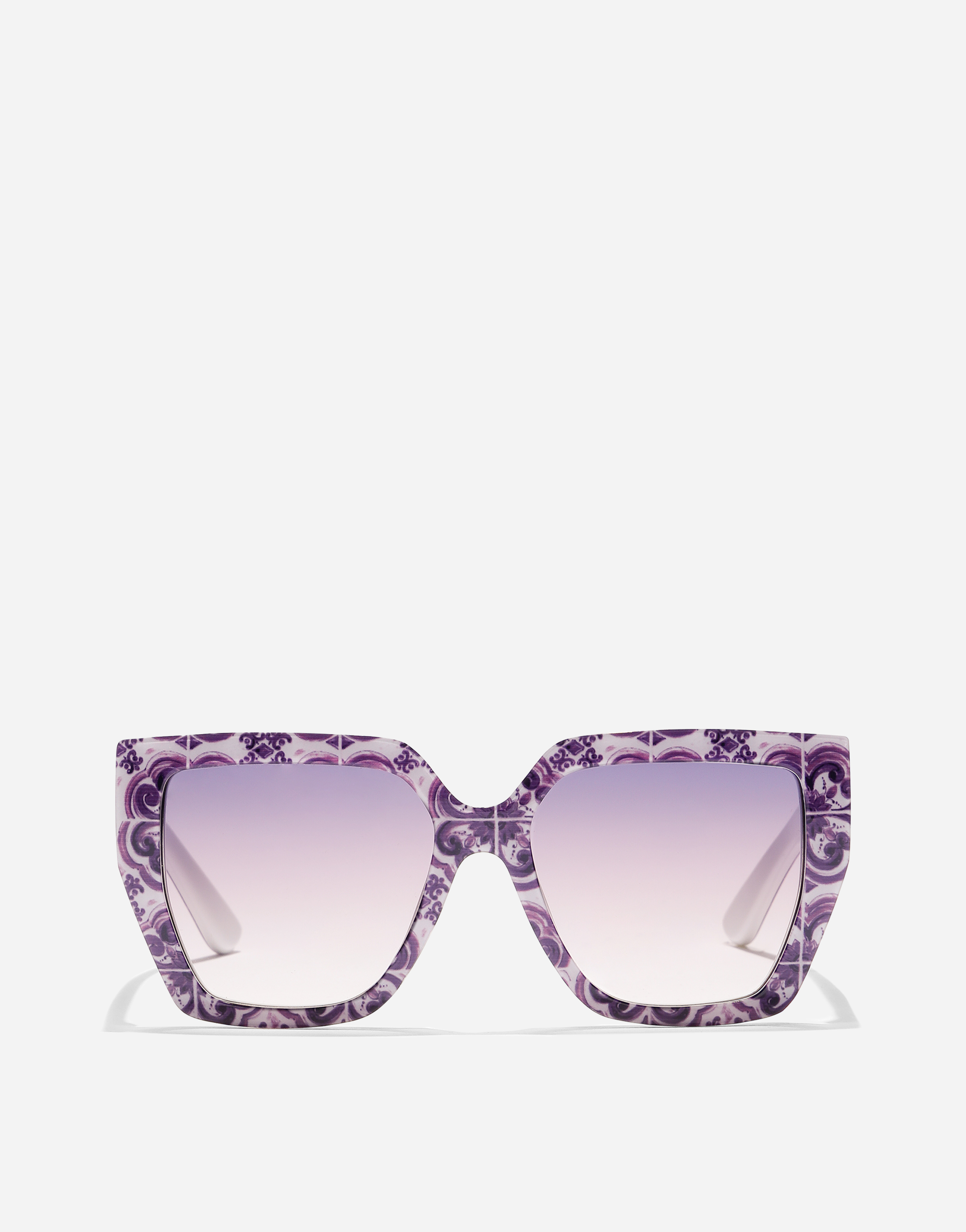 【関税＆送料込み】Dolce & Gabbana Borse... Maiolica Viola Women's Maiolica Collection | Dolce&Gabbana