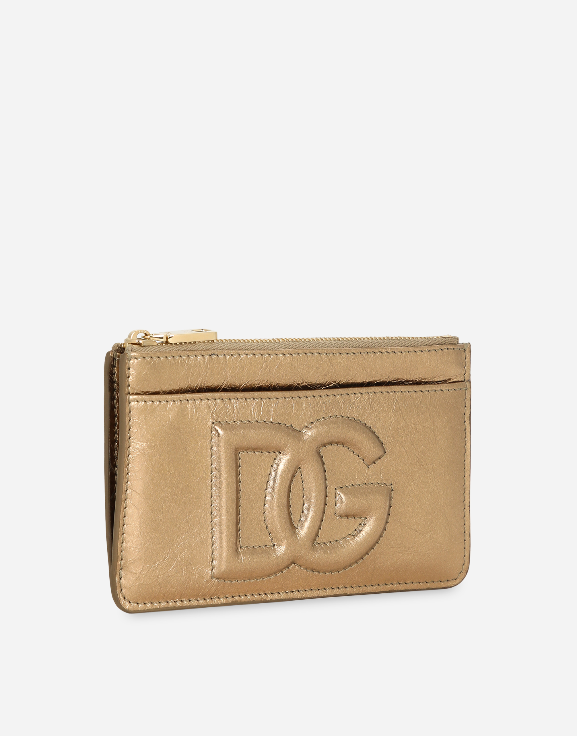 DOLCE & GABBANA MEDIUM DG LOGO CARD HOLDER