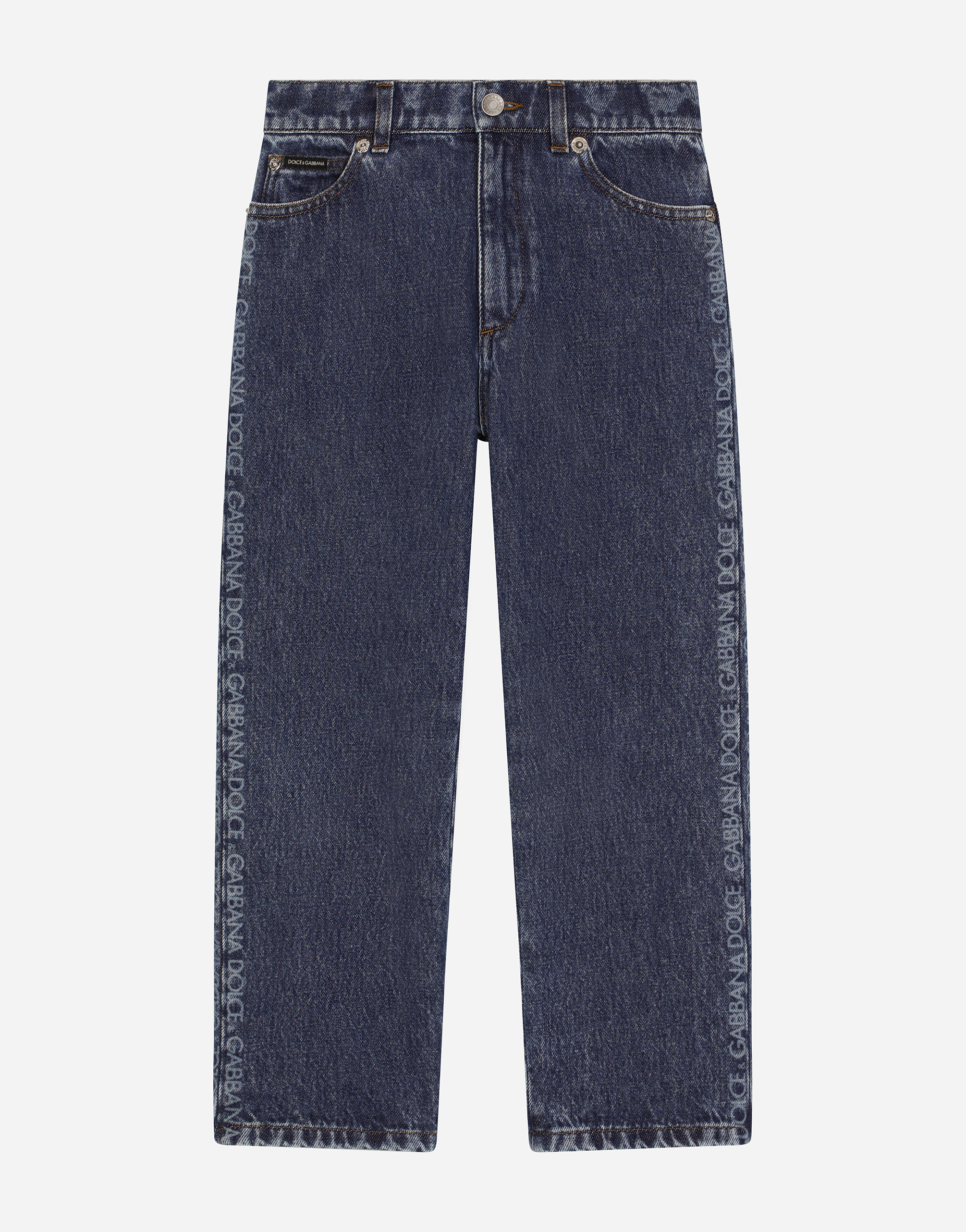 Dolce & Gabbana Pantalone 5 Tasche In Multicolor