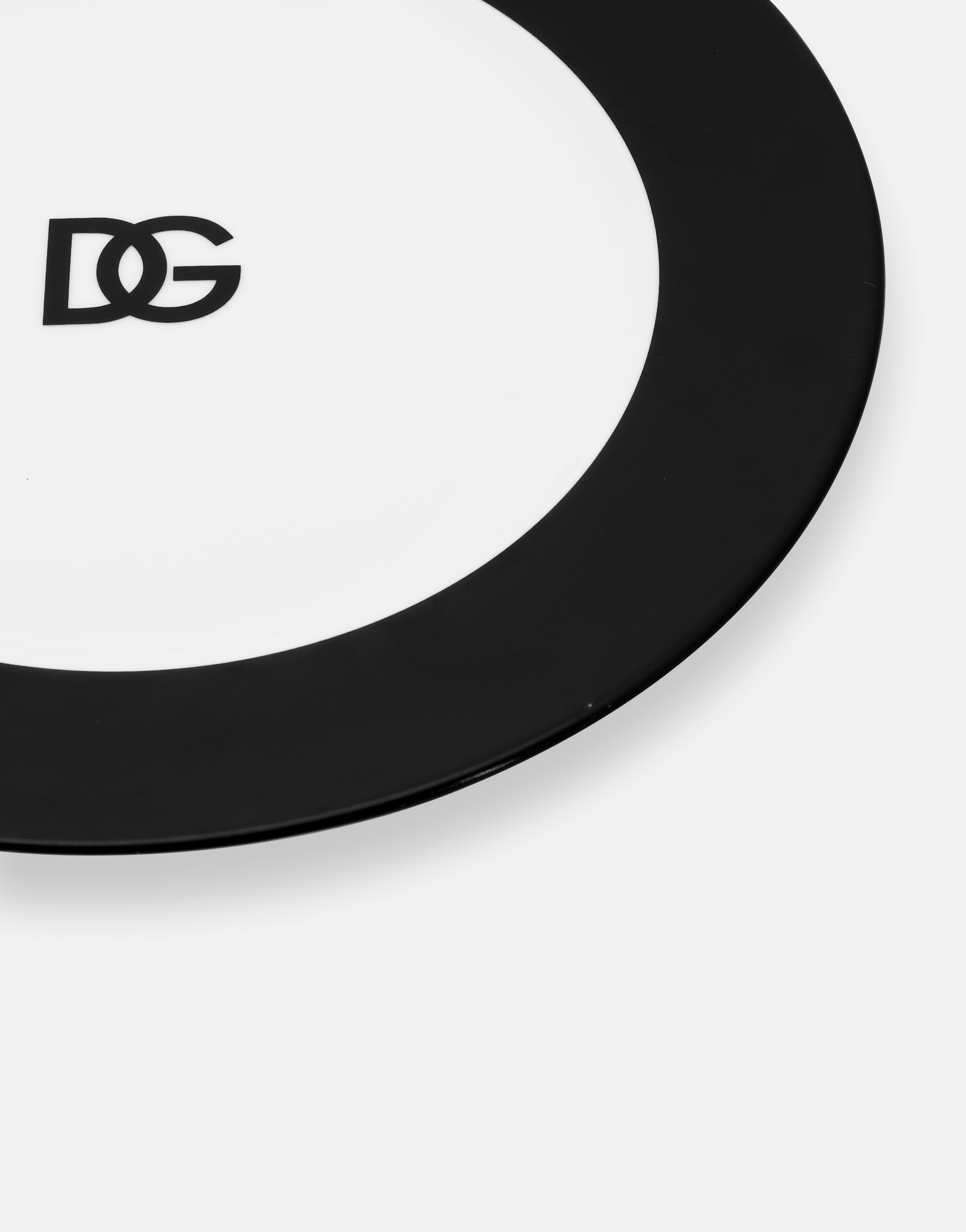 Dolce & Gabbana Porcelain Charger Plate In Multicolor
