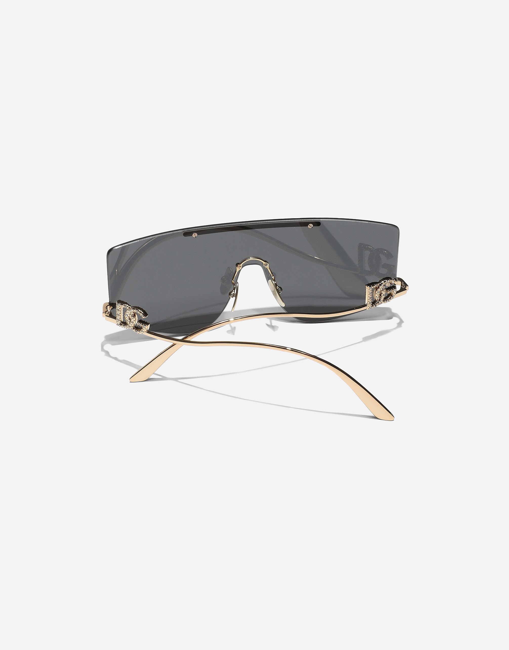 Dolce & Gabbana Dg Crystal Sunglasses In Black