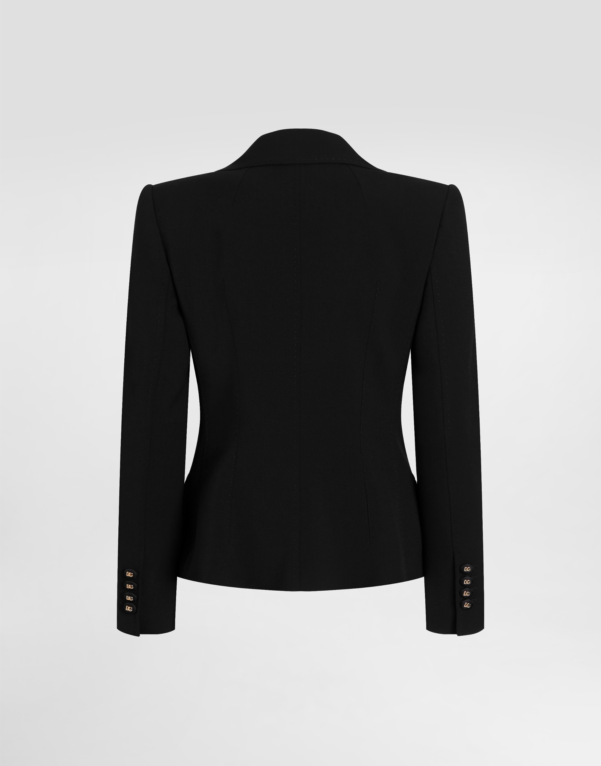 Dolce & Gabbana Single-breasted Jacket In Black