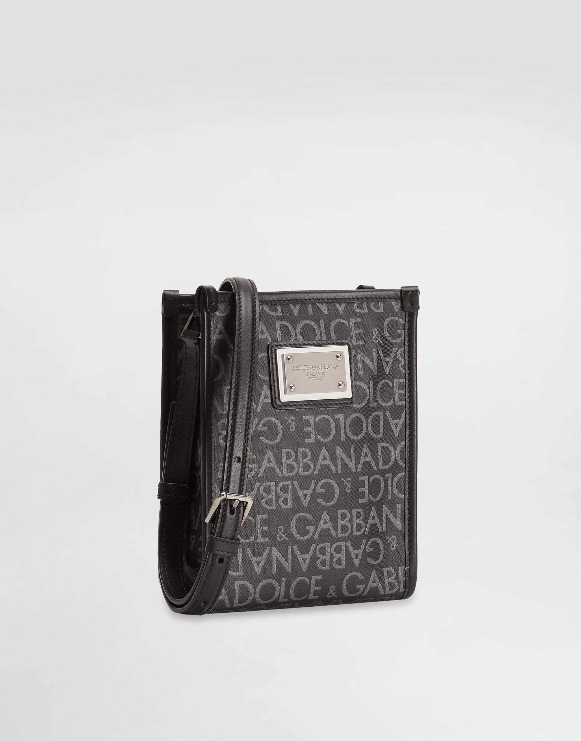 Small printed jacquard shopper