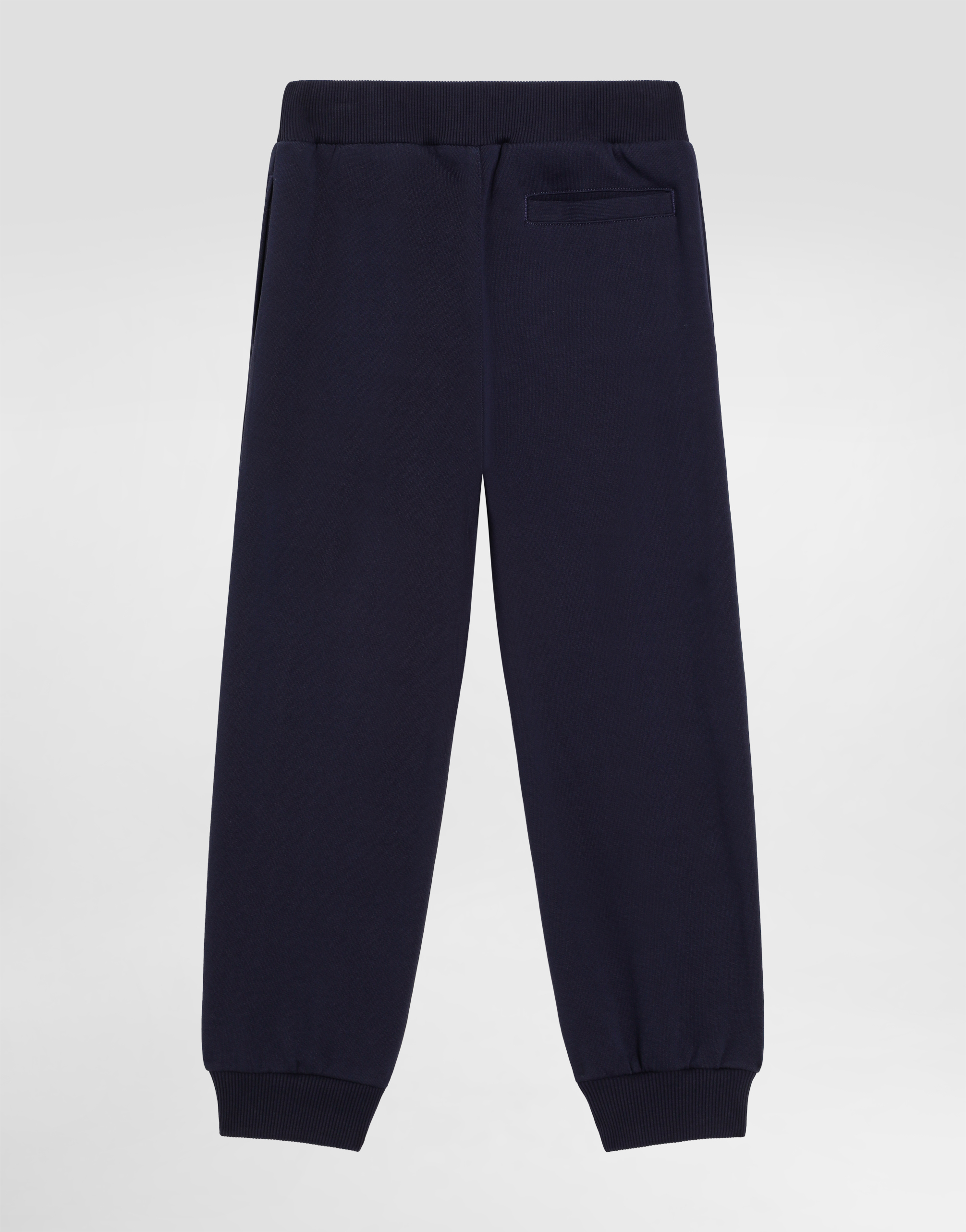 Jersey trousers with Dolce&Gabbana patch