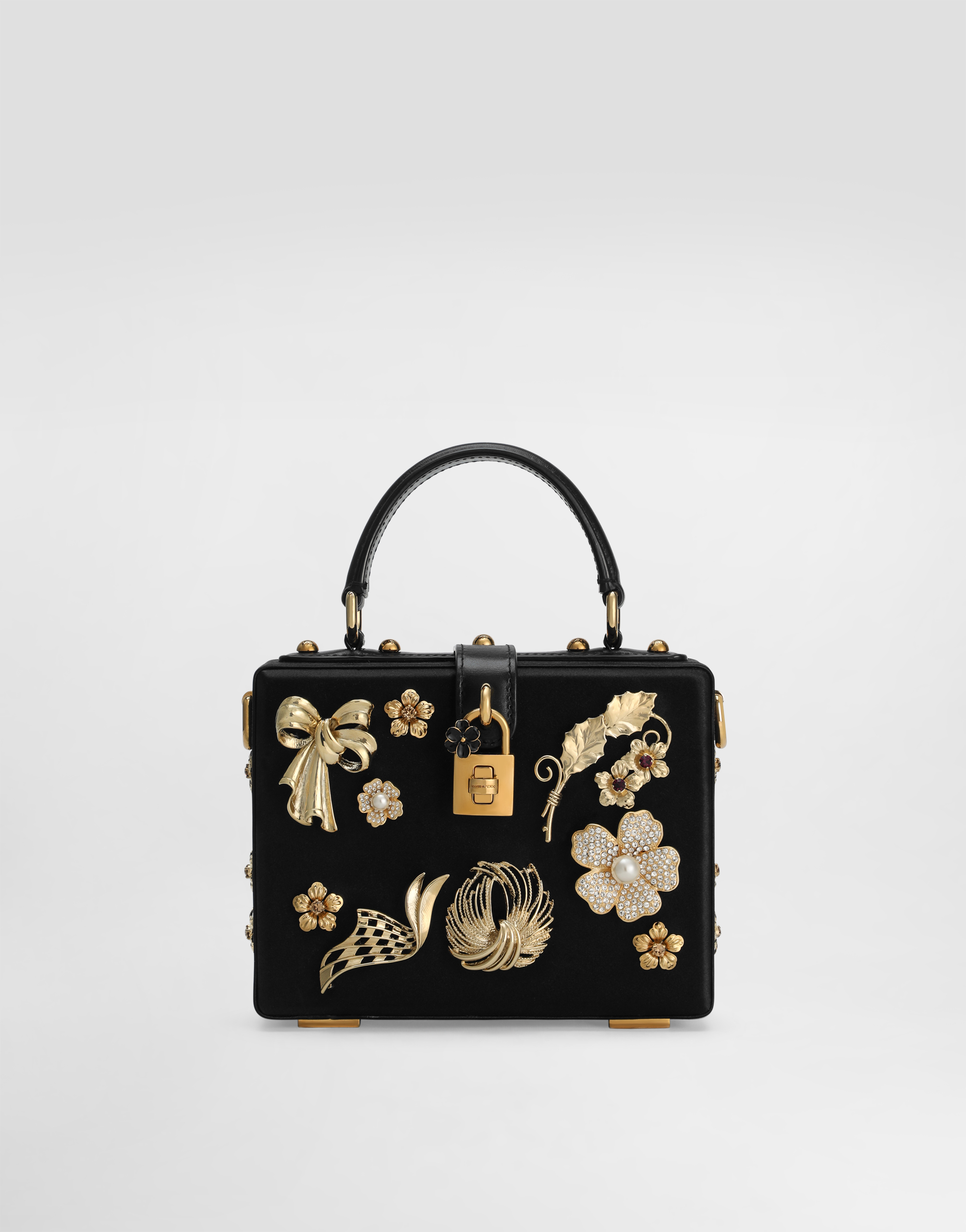 Dolce & Gabbana Dolce Box Handbag - Woman Handbags Black Onesize