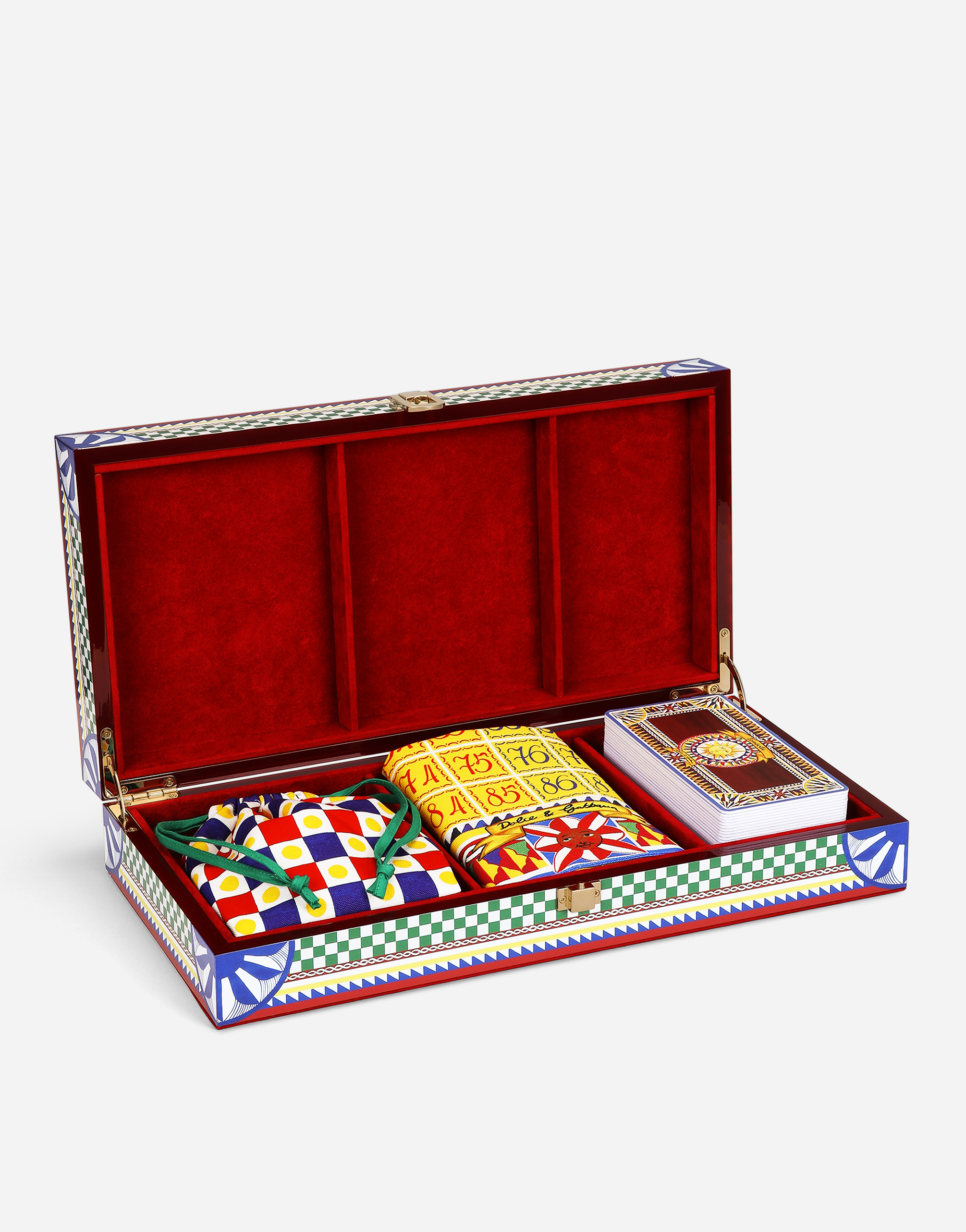 Dolce & Gabbana Tombola Set In Multi