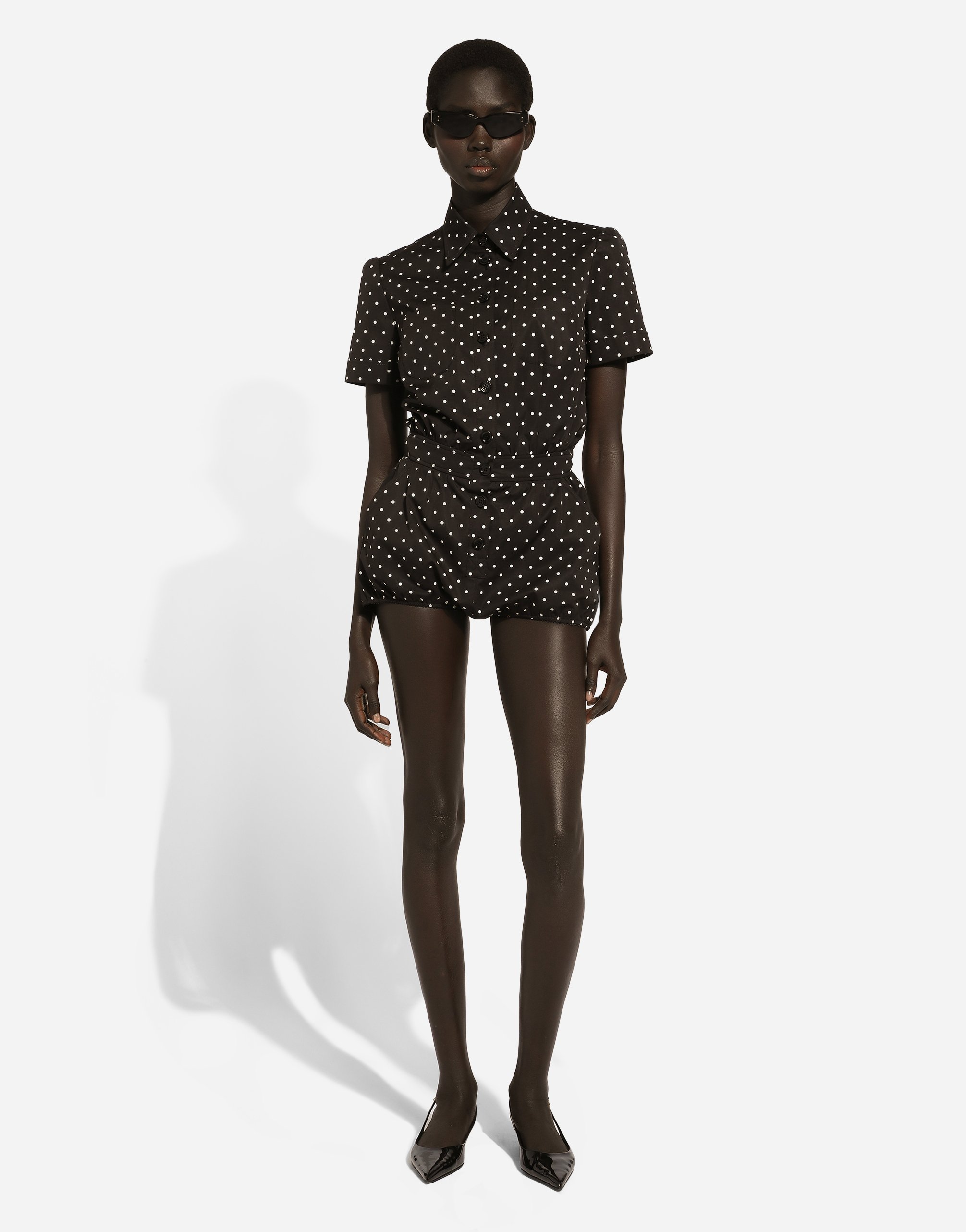 Dolce & Gabbana Polka-dot Jumpsuit In プリ