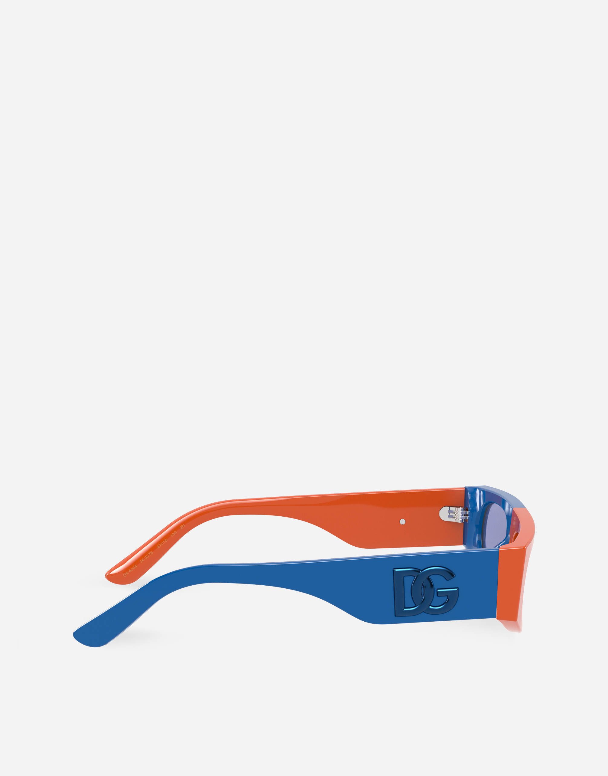 Dolce & Gabbana Sport Sunglasses In Orange / Blue