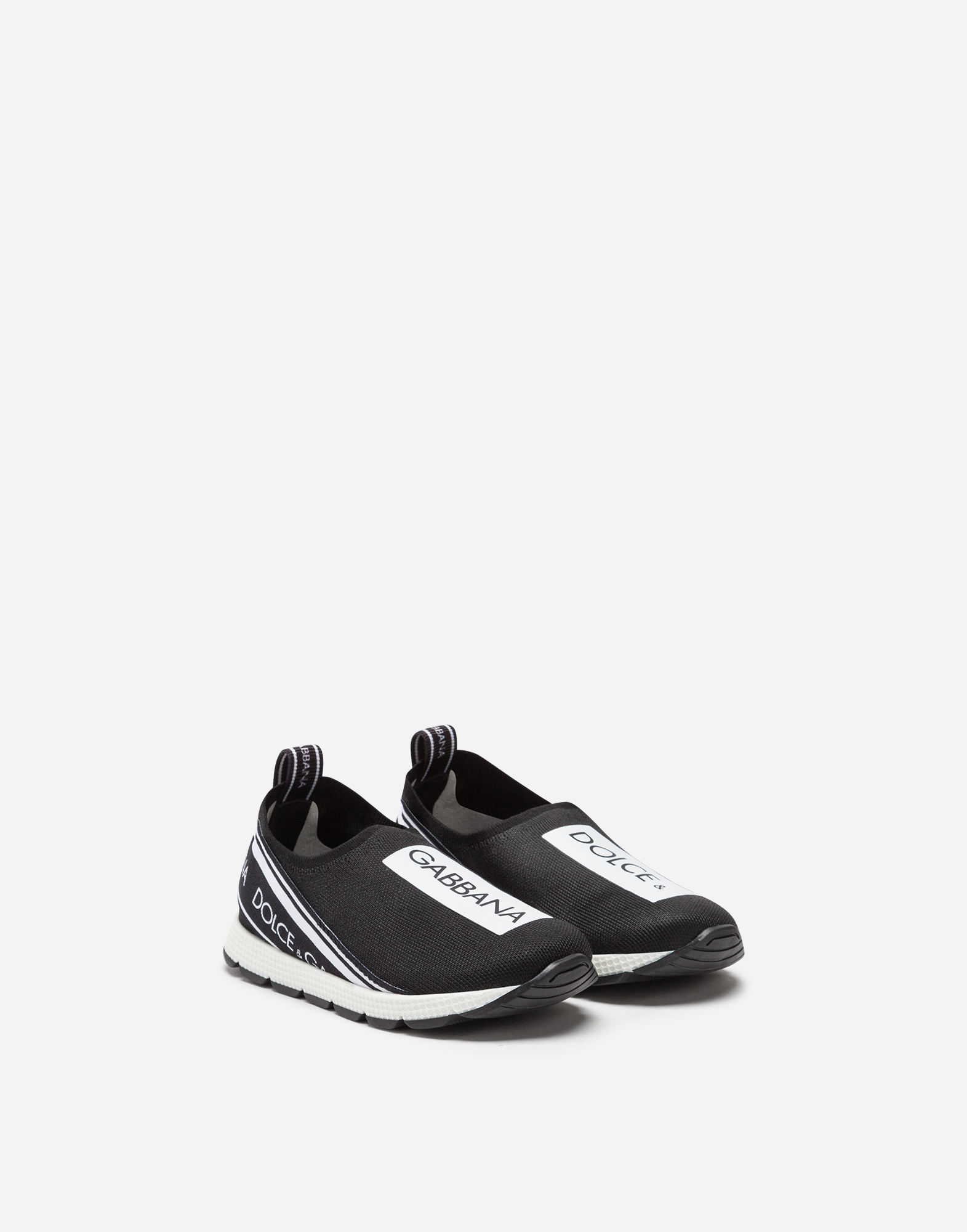  Dolce & Gabbana First Steps Sorrento Slip-on Sneakers With Logo Tape - Woman Shoes For First Steps (19-26) Multi-colored 20 