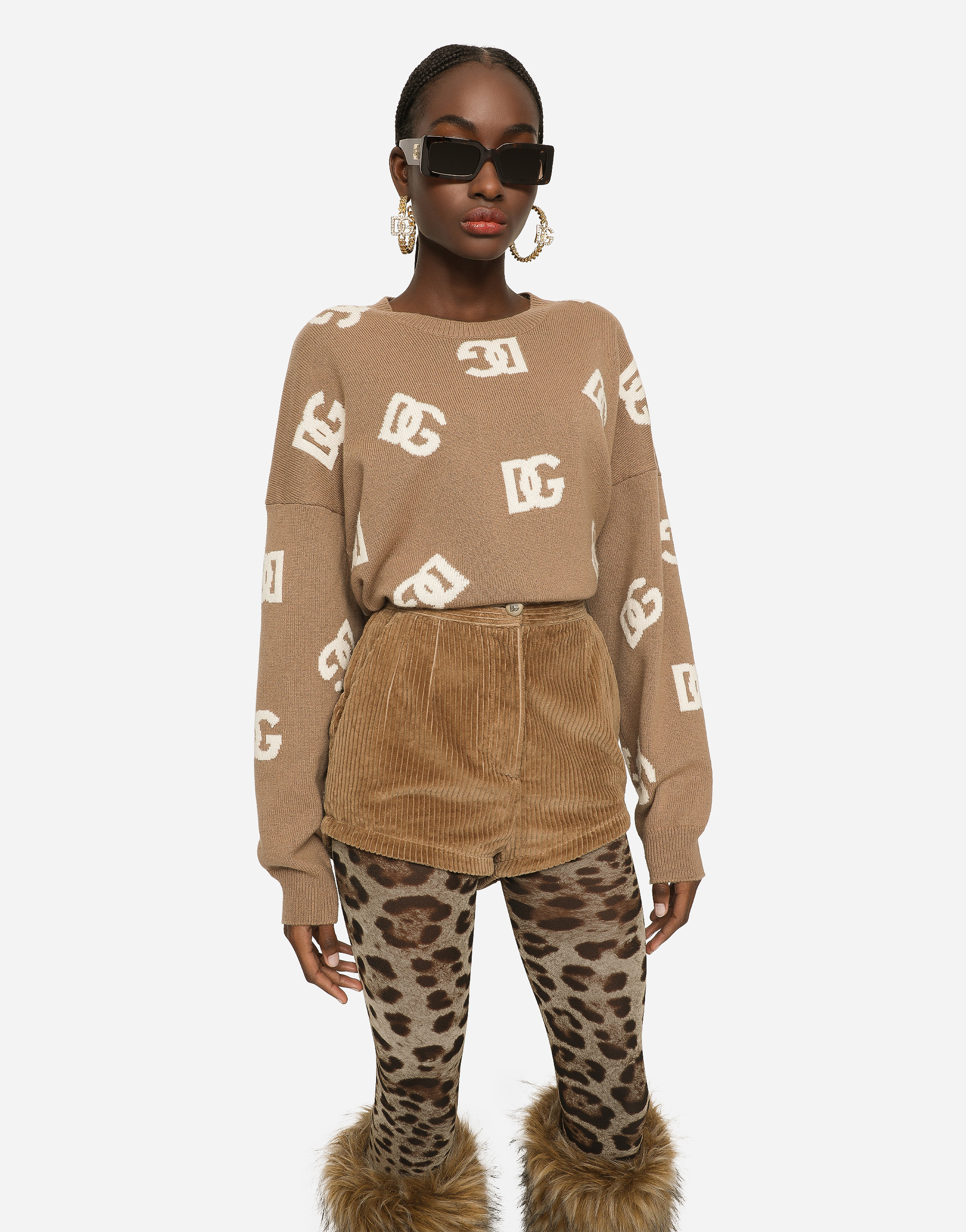 DOLCE & GABBANA CORDUROY SHORTS