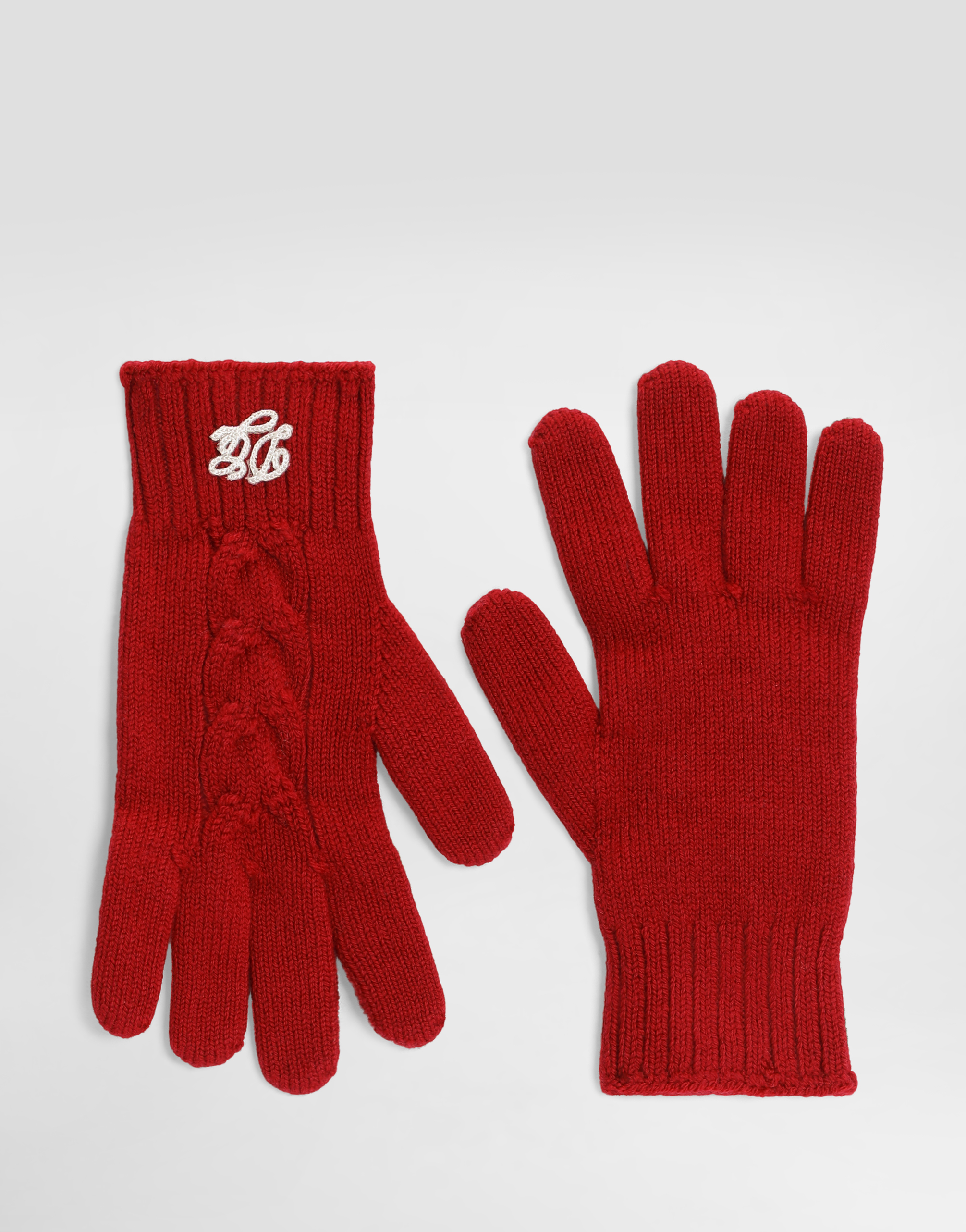Knit gloves in for Girls | Dolce&Gabbana® US