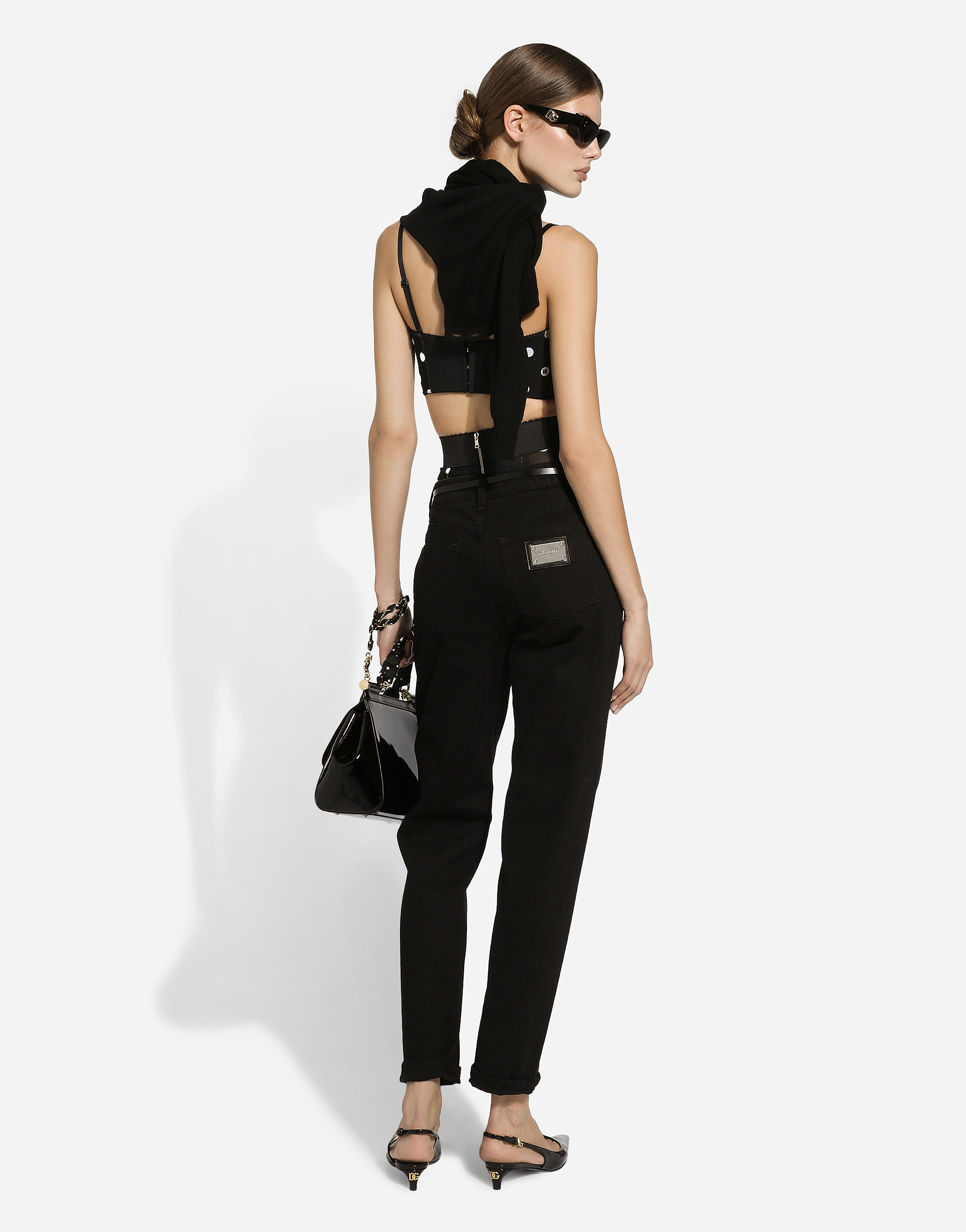 Dolce & Gabbana Dolce&gabbana Low Rise Boyfriend Jeans In Multicolor