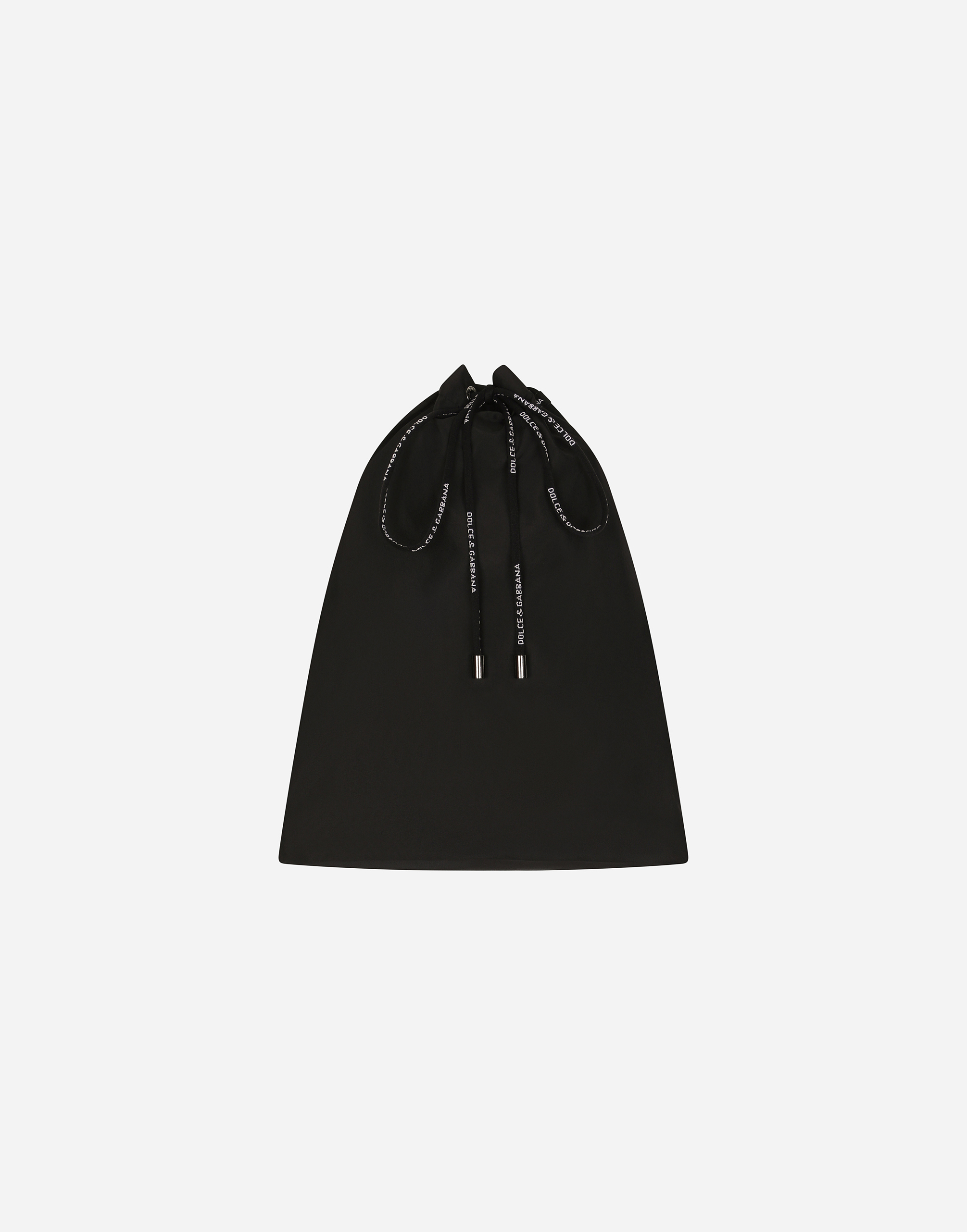 Dolce & Gabbana Logo Plaque Short Swimsuit In Black