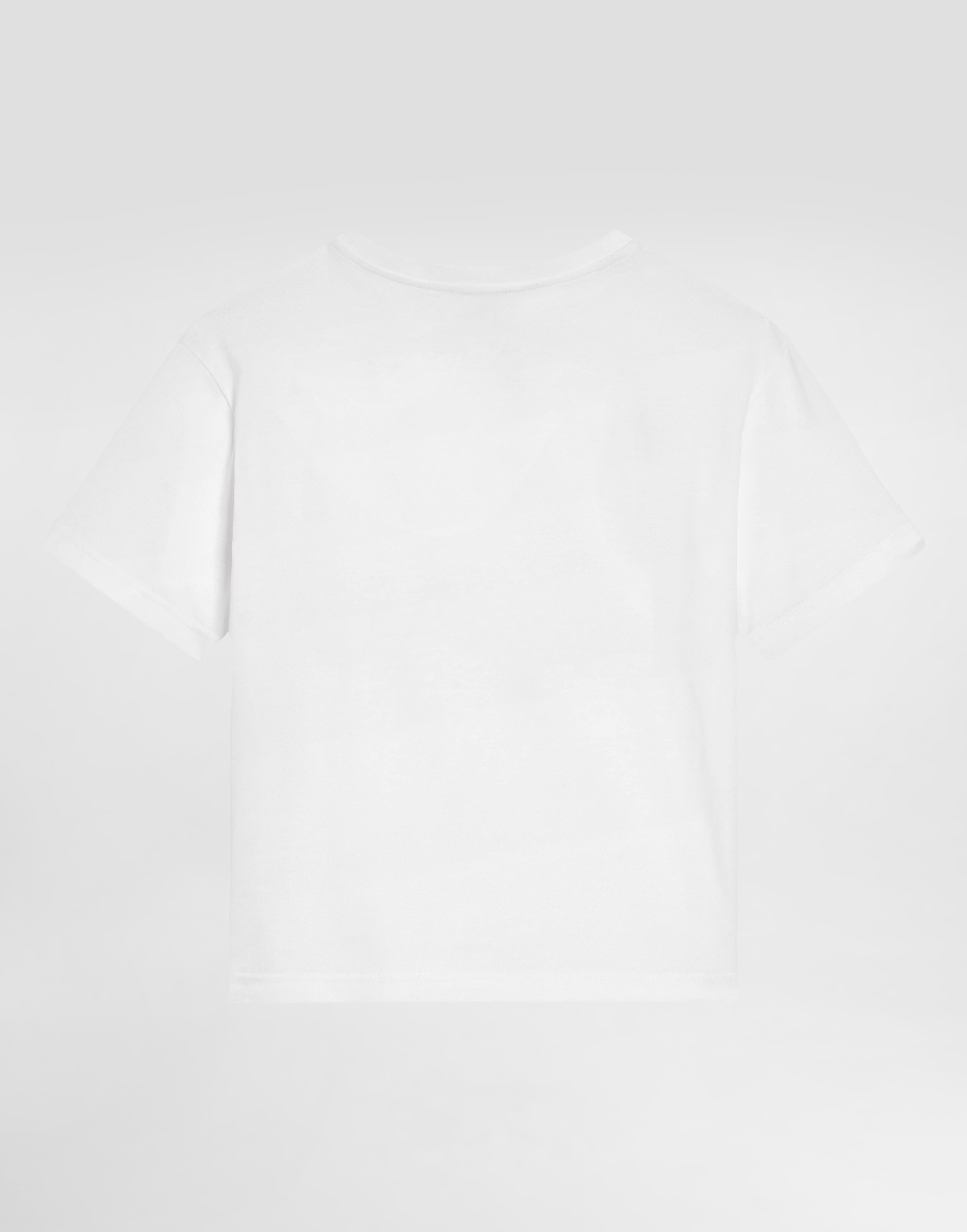 Dolce & Gabbana T-shirt With Dg Print In White