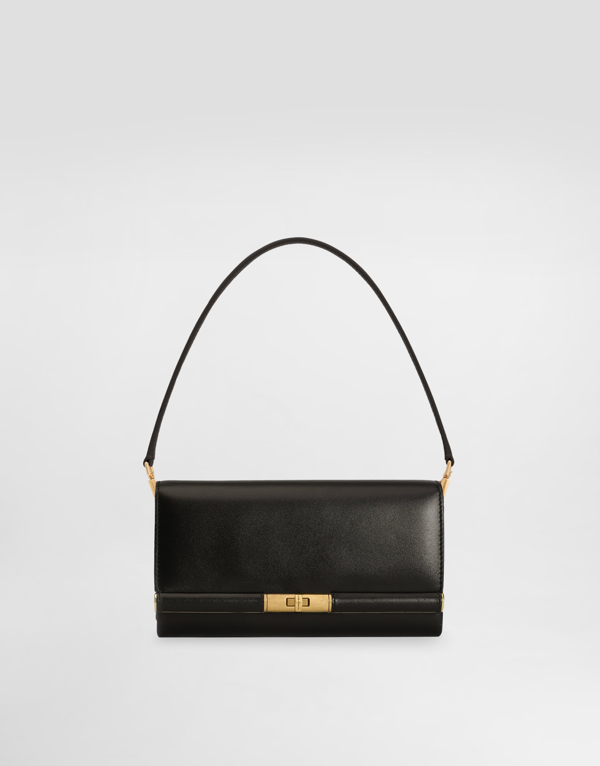 Dolce & Gabbana Marlene Wallet Shoulder Bag In Black