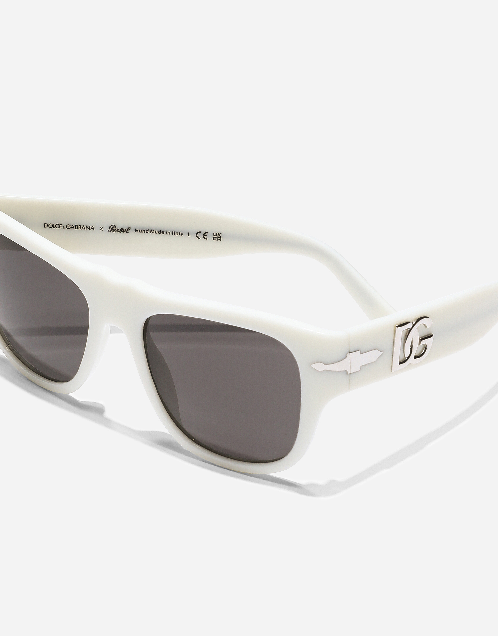  Dolce & Gabbana Dolce & Gabbana  X Persol Sunglasses - Man Ivory Onesize 