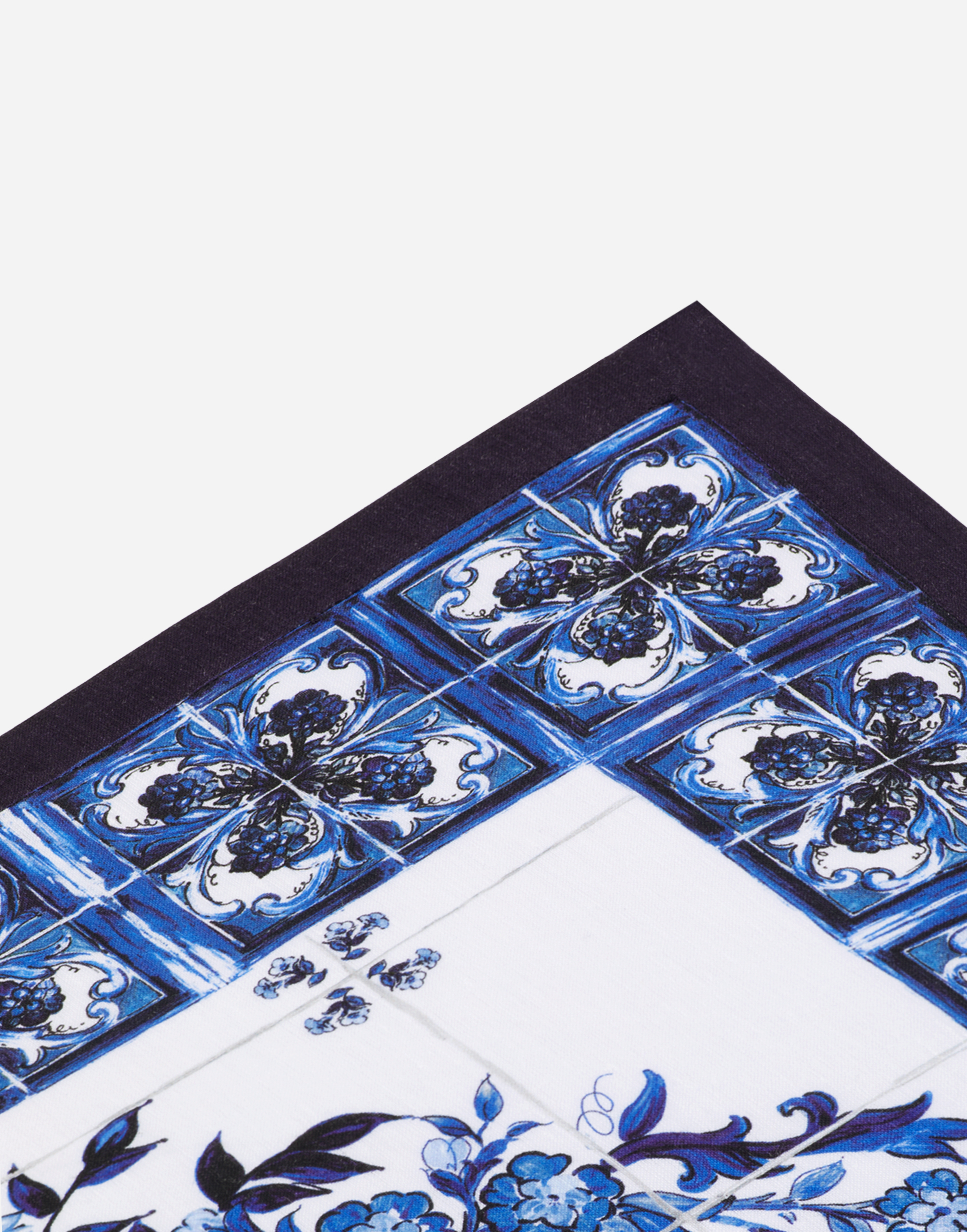 DOLCE & GABBANA SET OF 2 LINEN NAPKINS