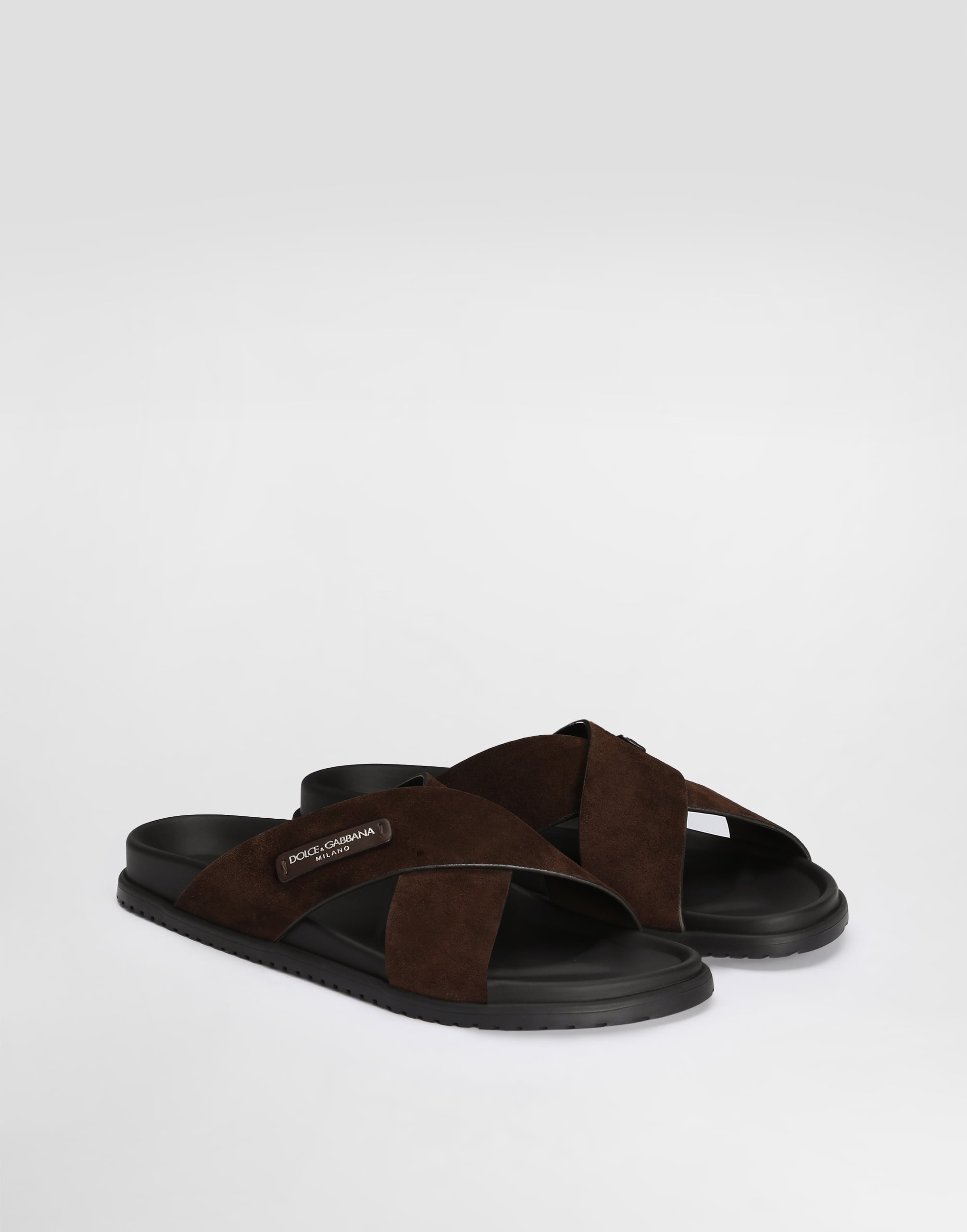 Dolce & Gabbana Sandals In Split In Multi