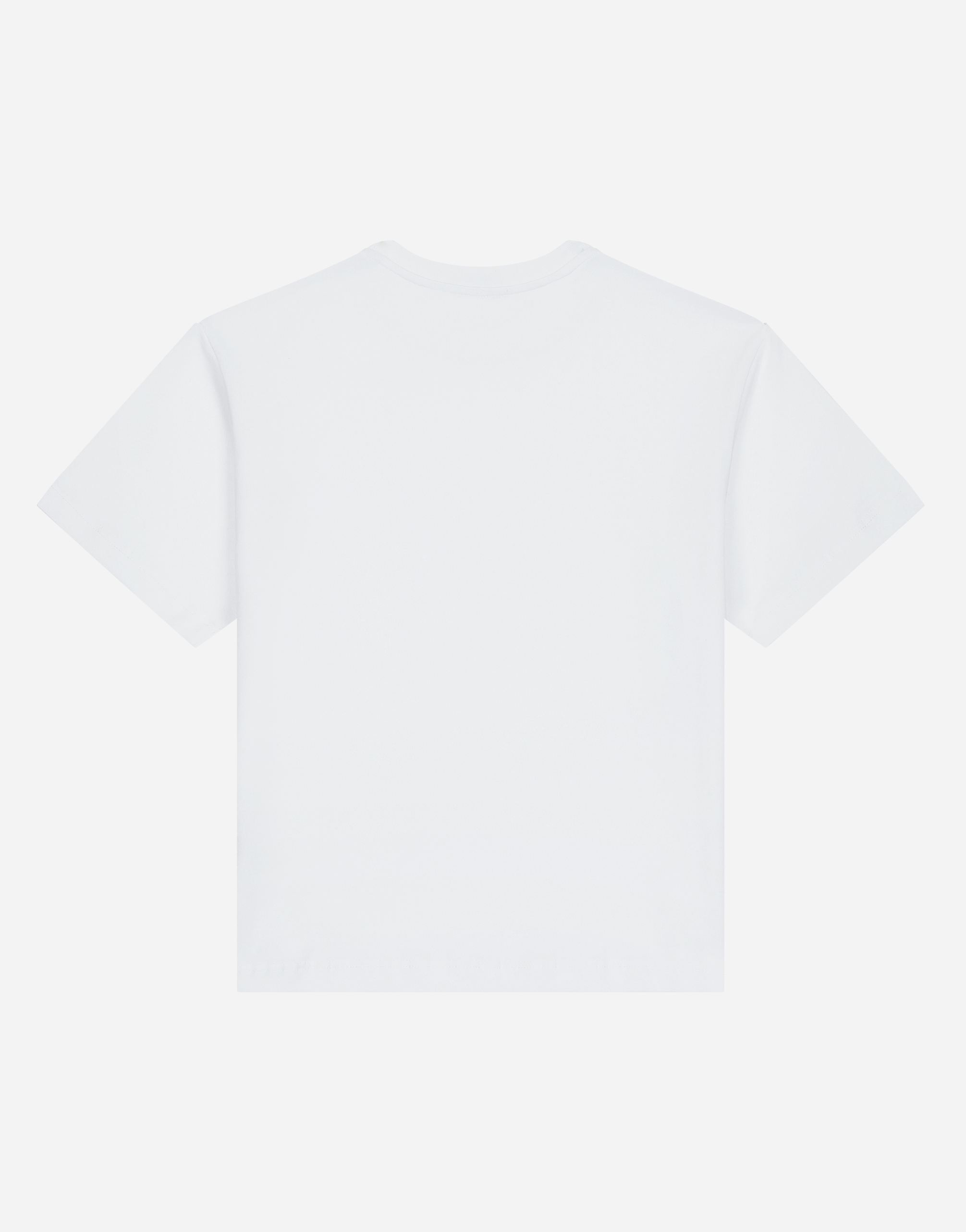 Short-sleeved logo-print jersey T-shirt