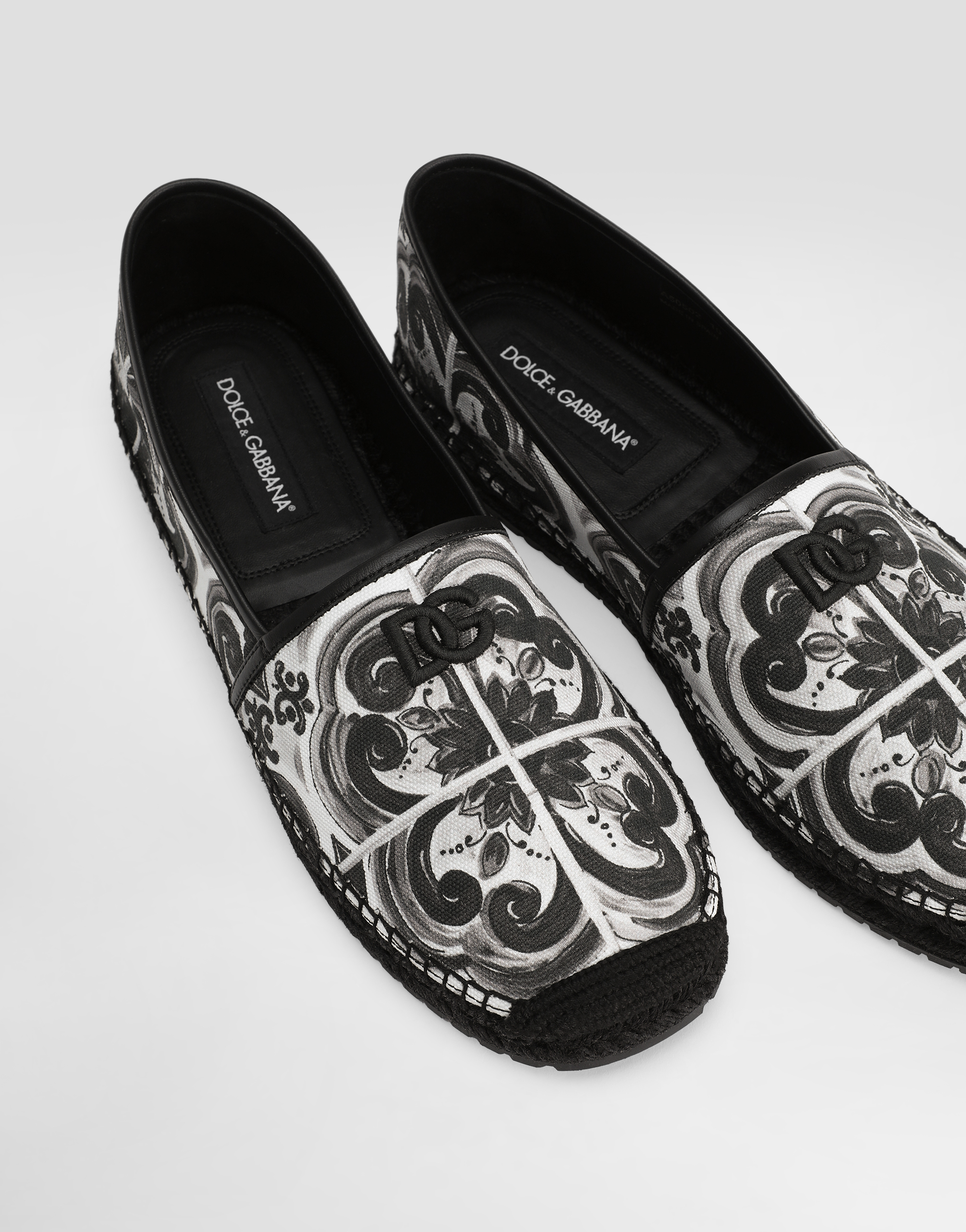 Dolce & Gabbana Majolica-print Espadrilles
