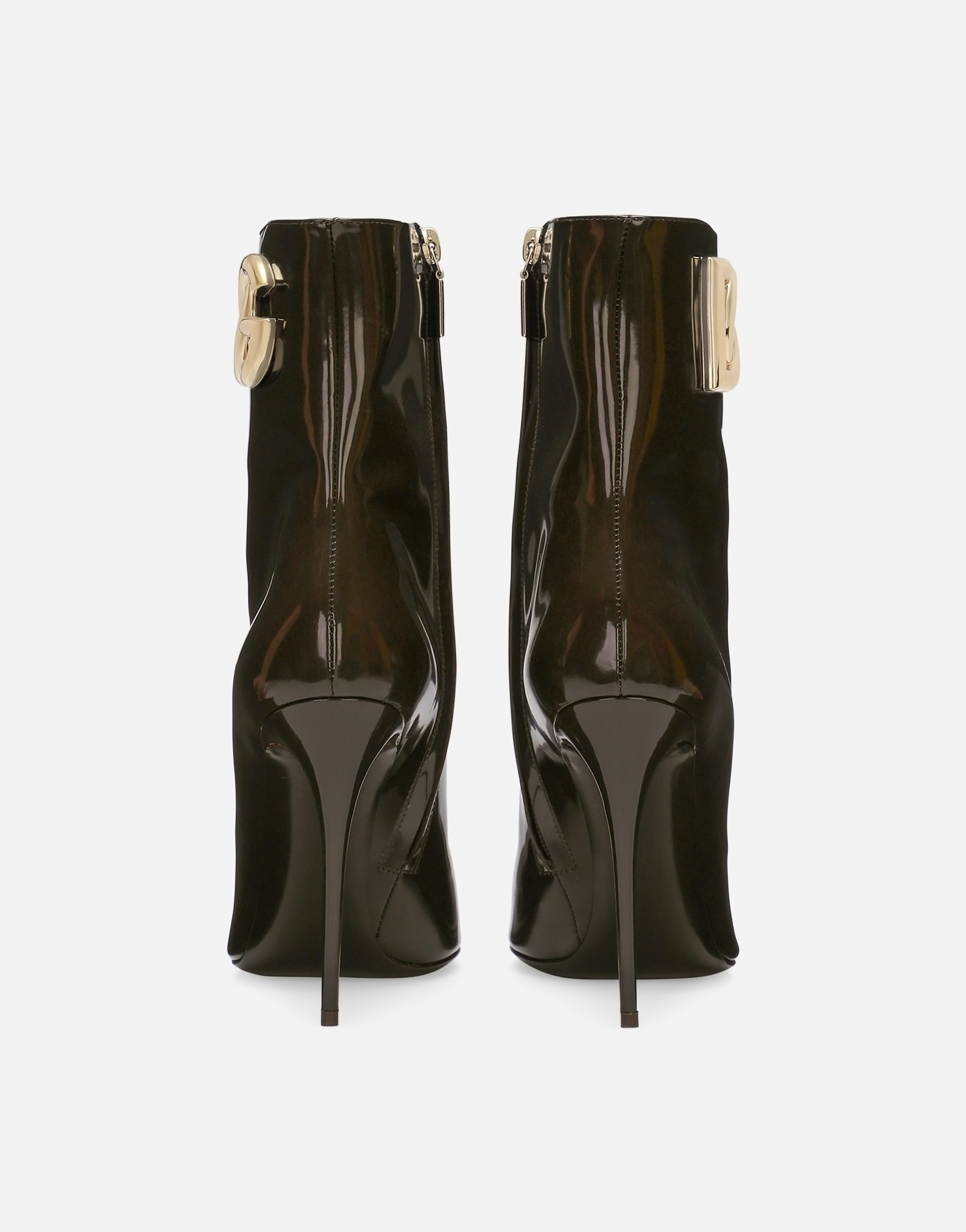 DOLCE & GABBANA CALFSKIN ANKLE BOOTS