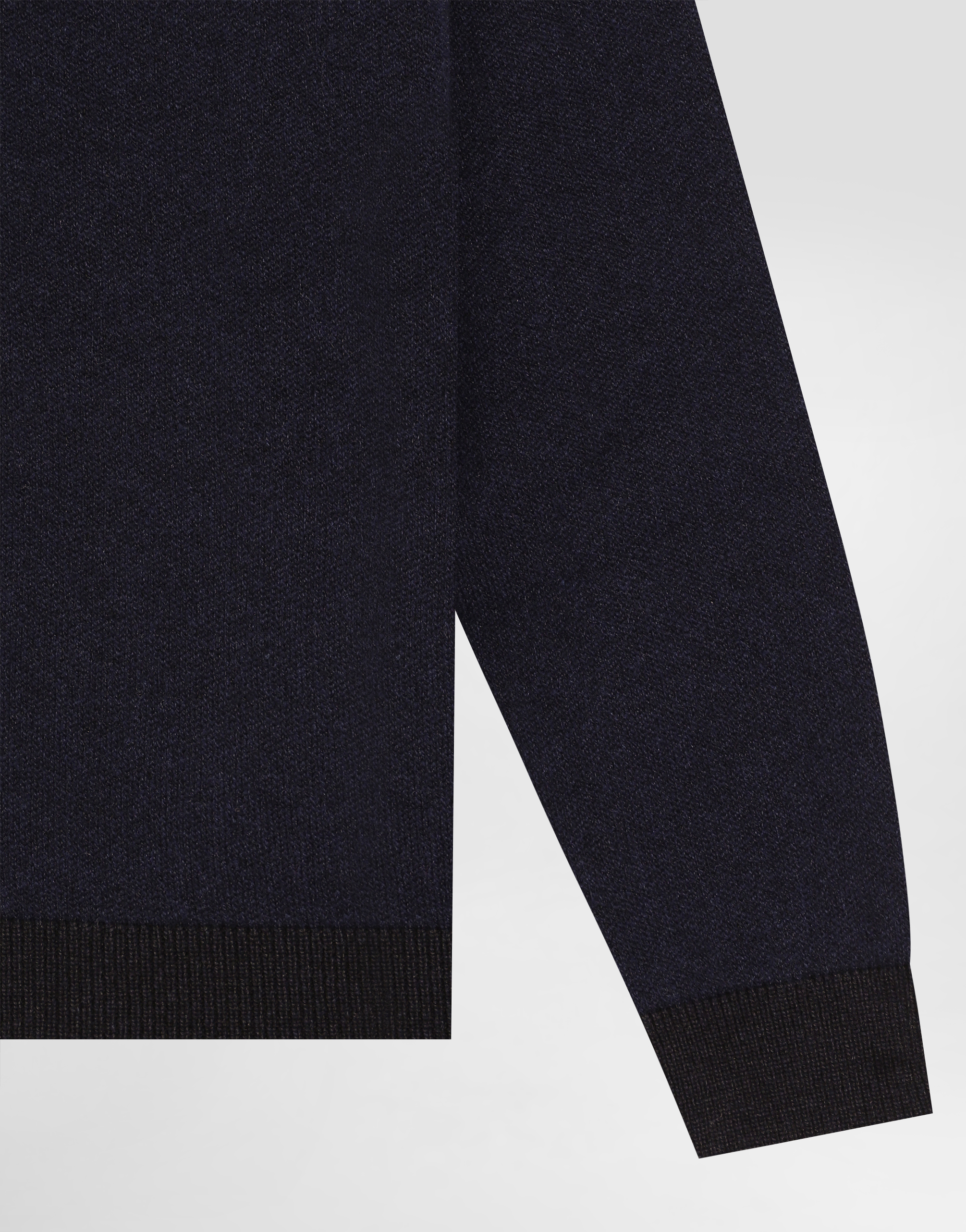 Wool and cashmere fleece cardigan