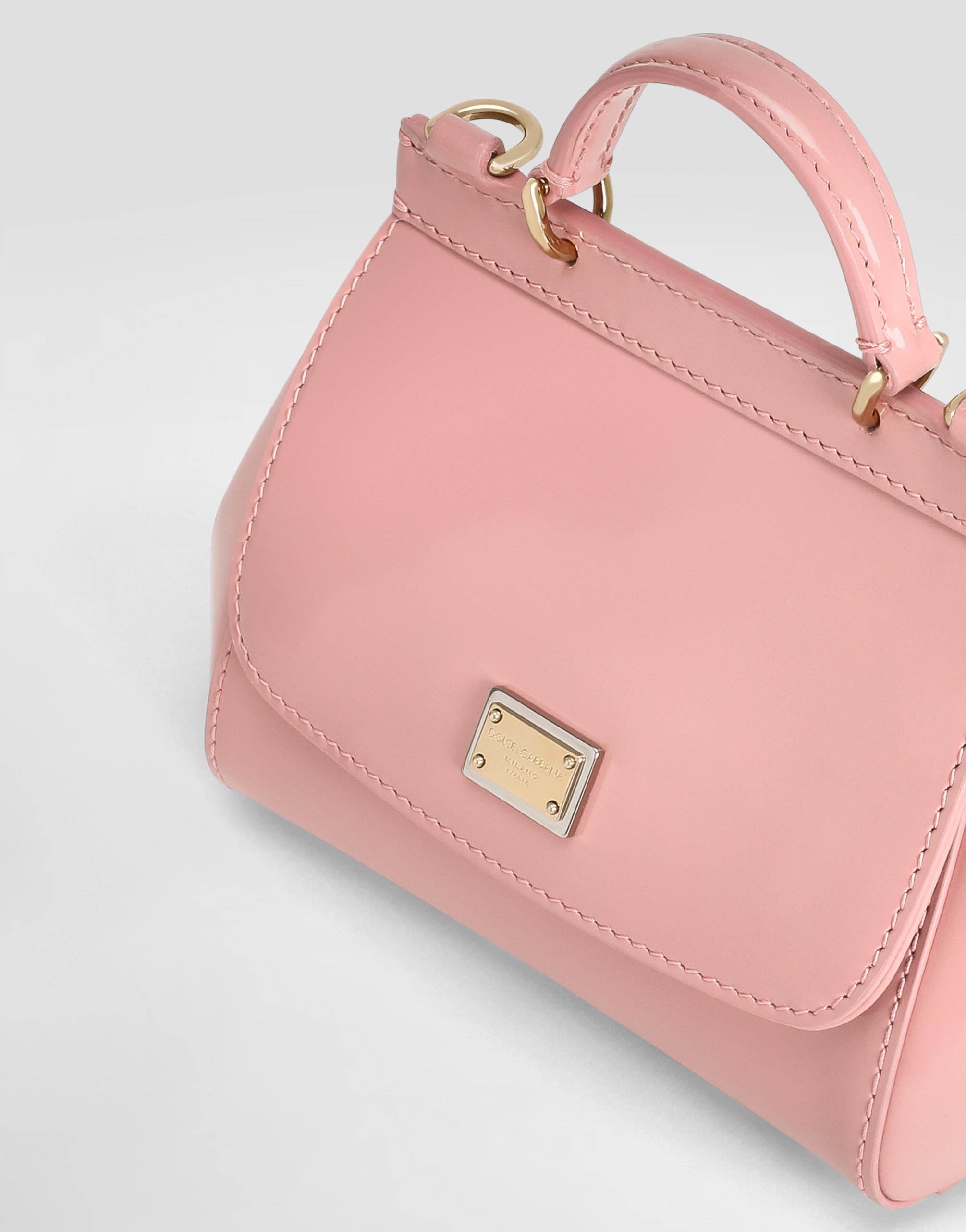 Patent leather Sicily crossbody bag