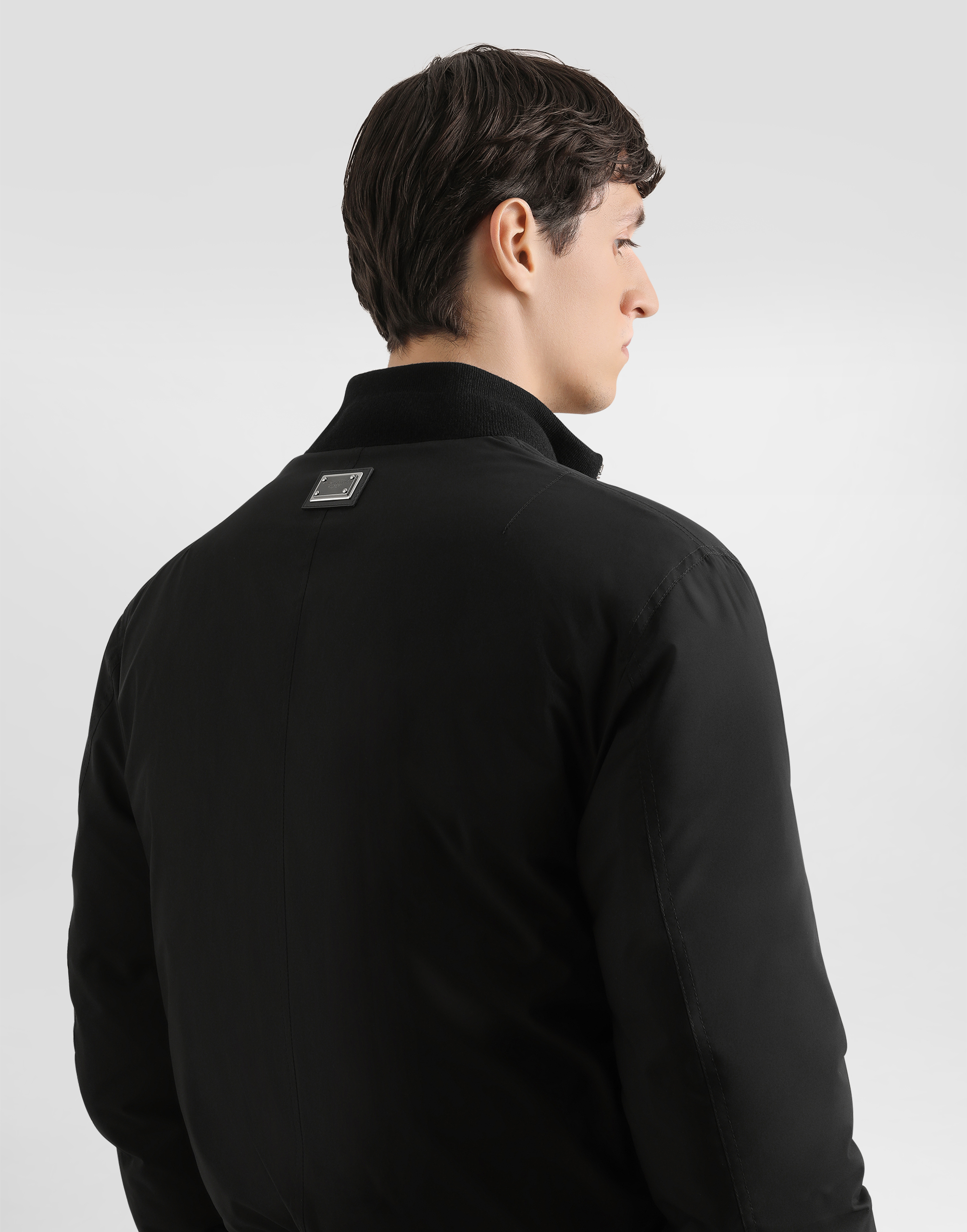 Padded satin jacket