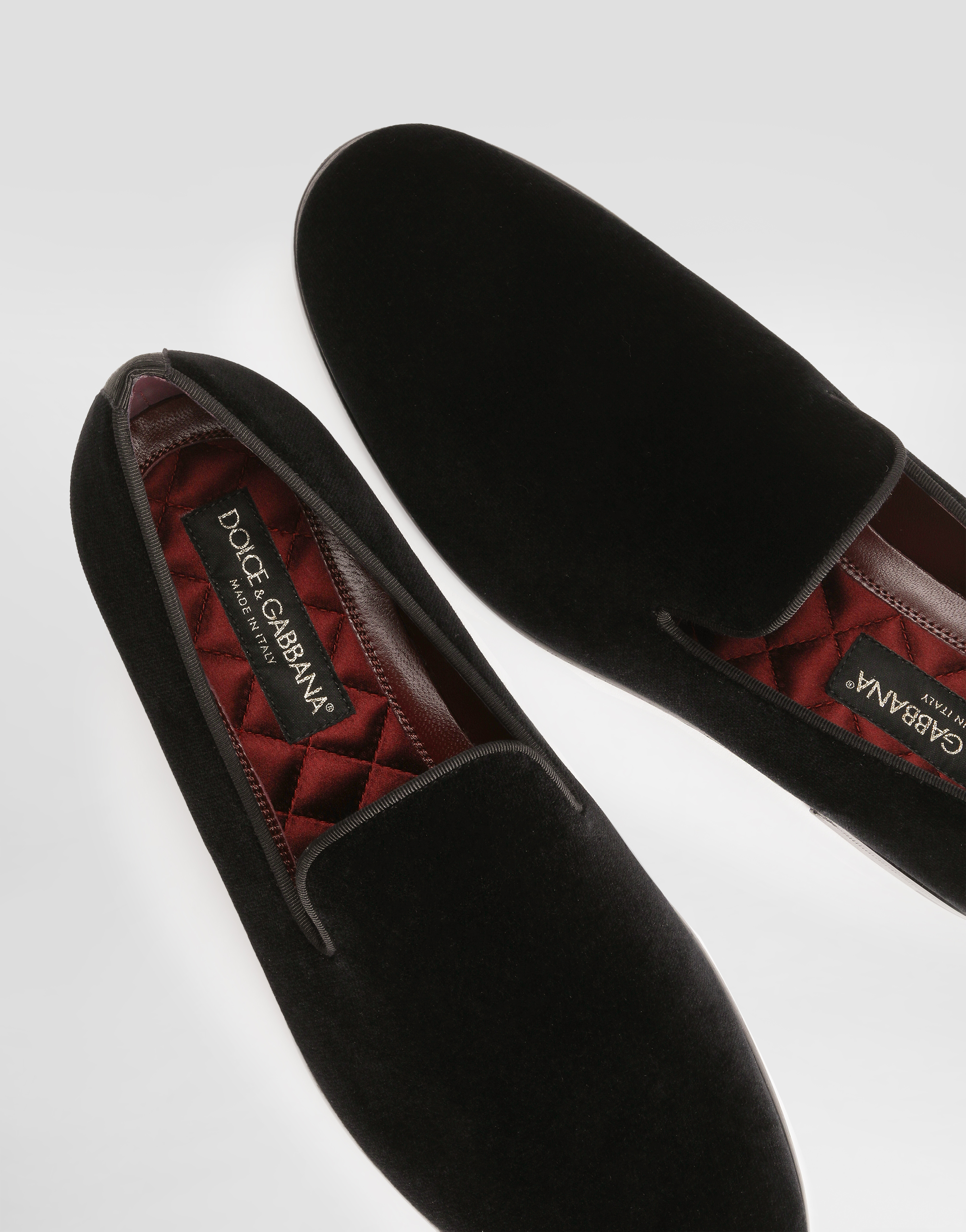 Velvet slippers
