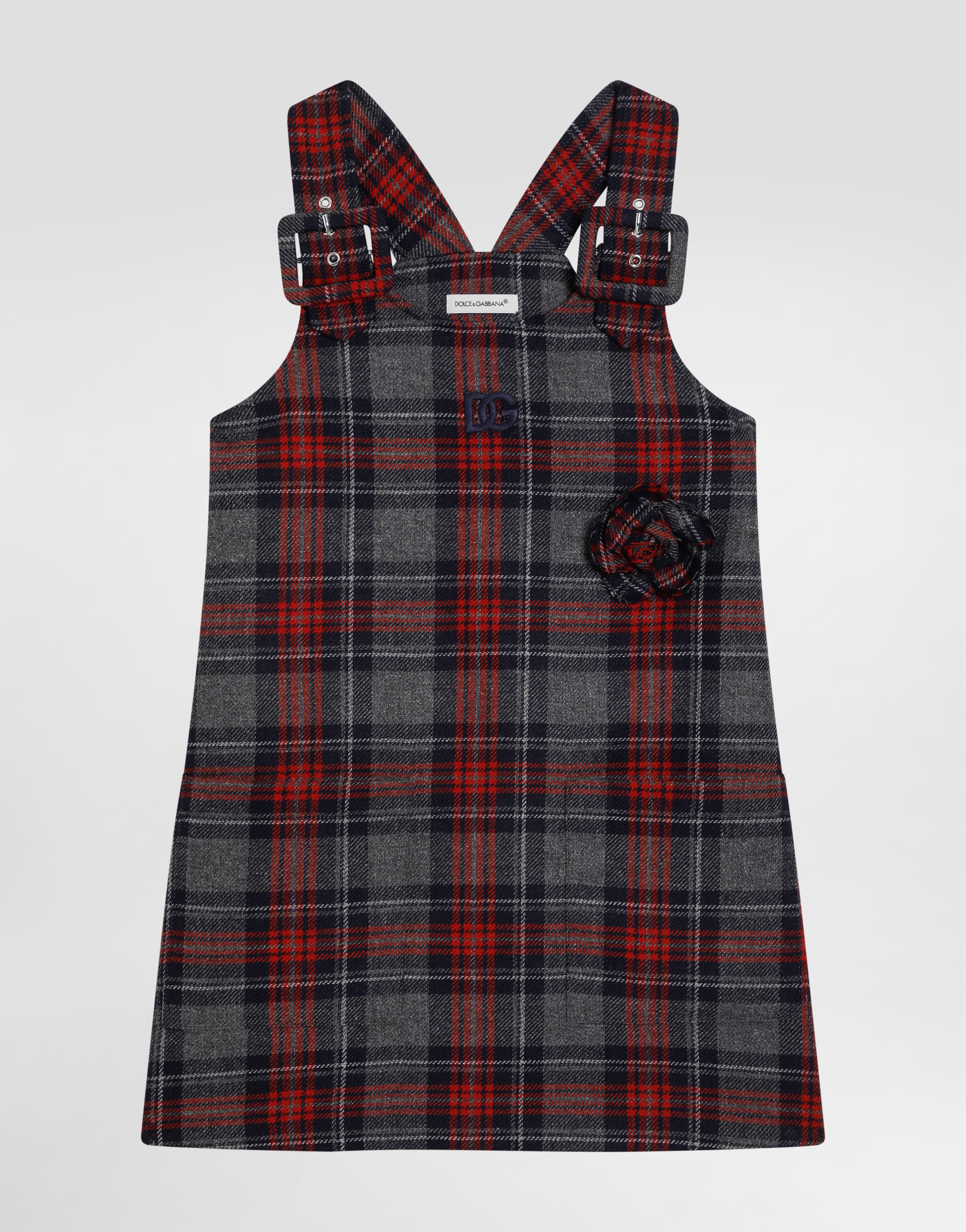 Dolce & Gabbana Tartan Dress - Woman Dresses Multicolor 3 Years