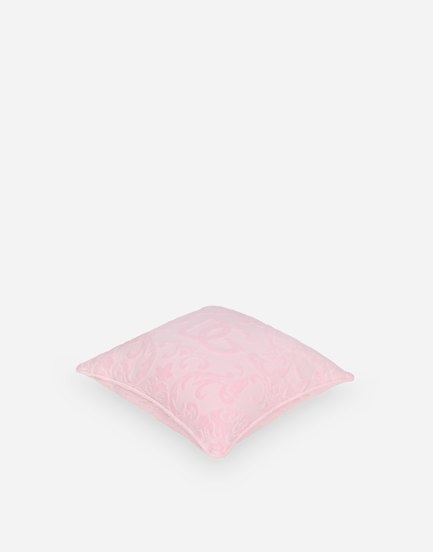 Dolce & Gabbana Cotton Terry Outdoor Cushion In Multicolor