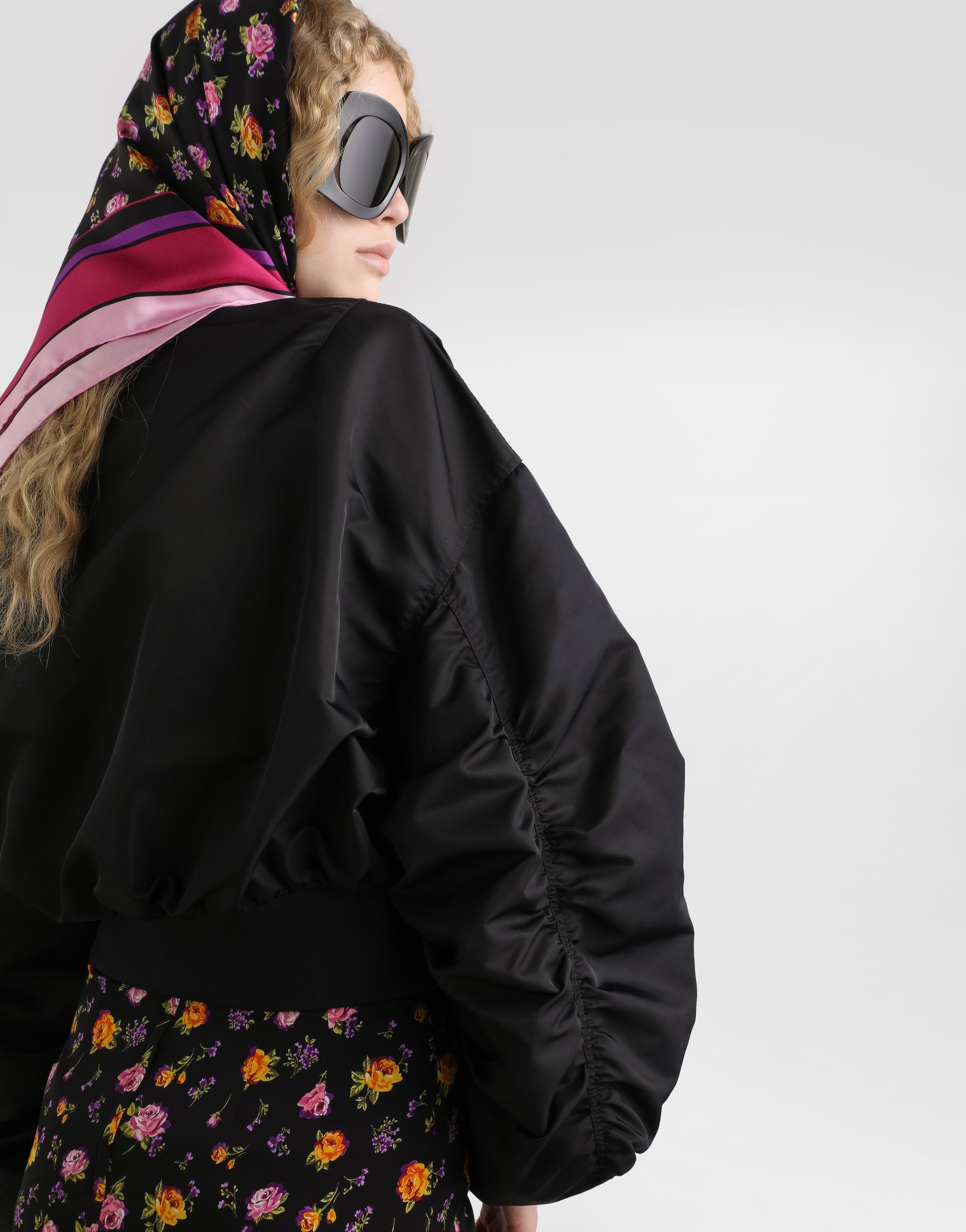 Nylon gabardine jacket