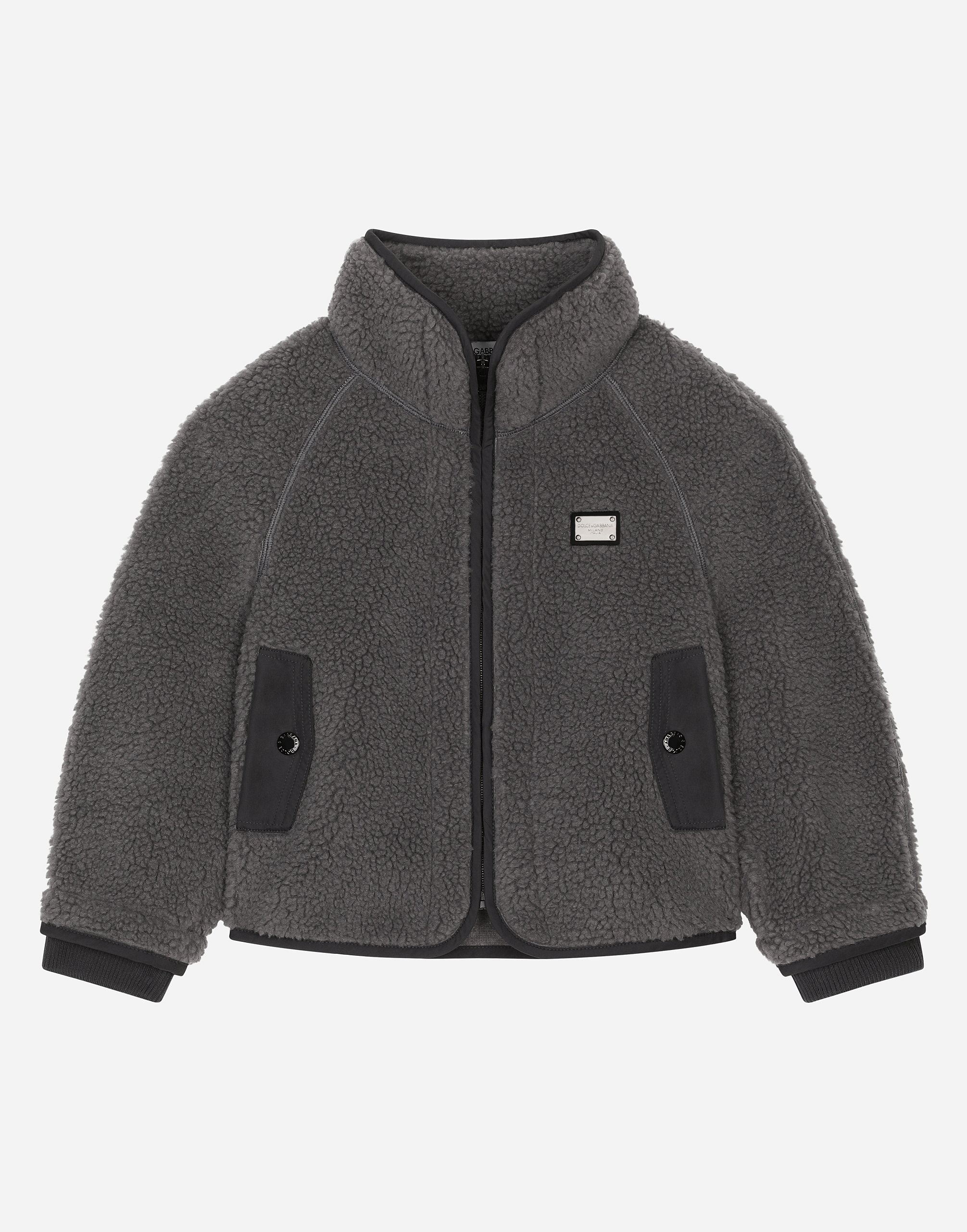 Dolce & Gabbana Giubbotto - Man Coats And Jackets Gray 10 Years