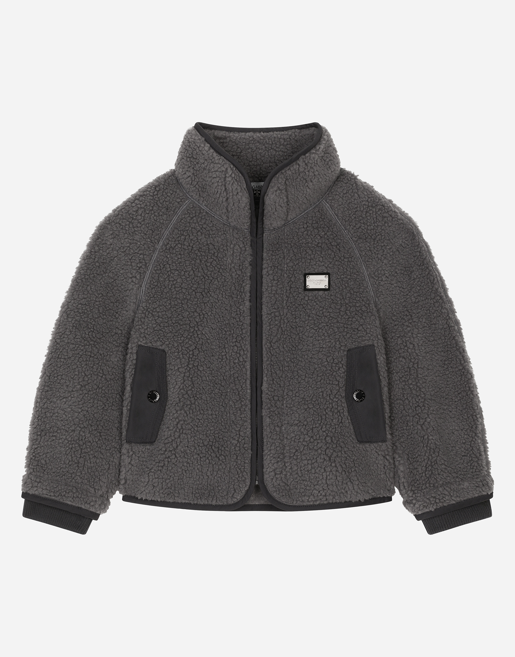 Dolce & Gabbana Giubbotto - Man Coats And Jackets Gray 10 Years