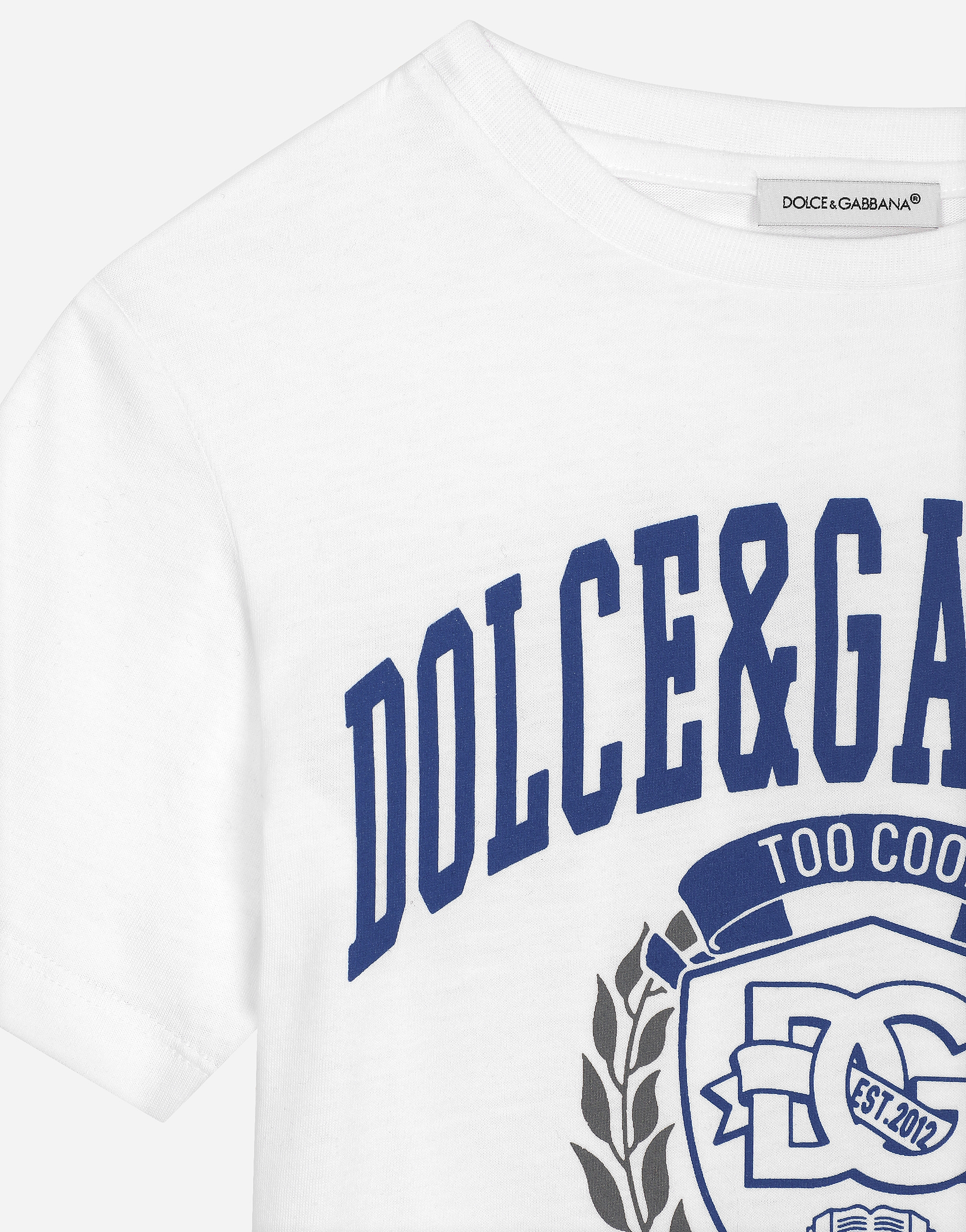 Dolce & Gabbana T-shirt Manica Corta In White