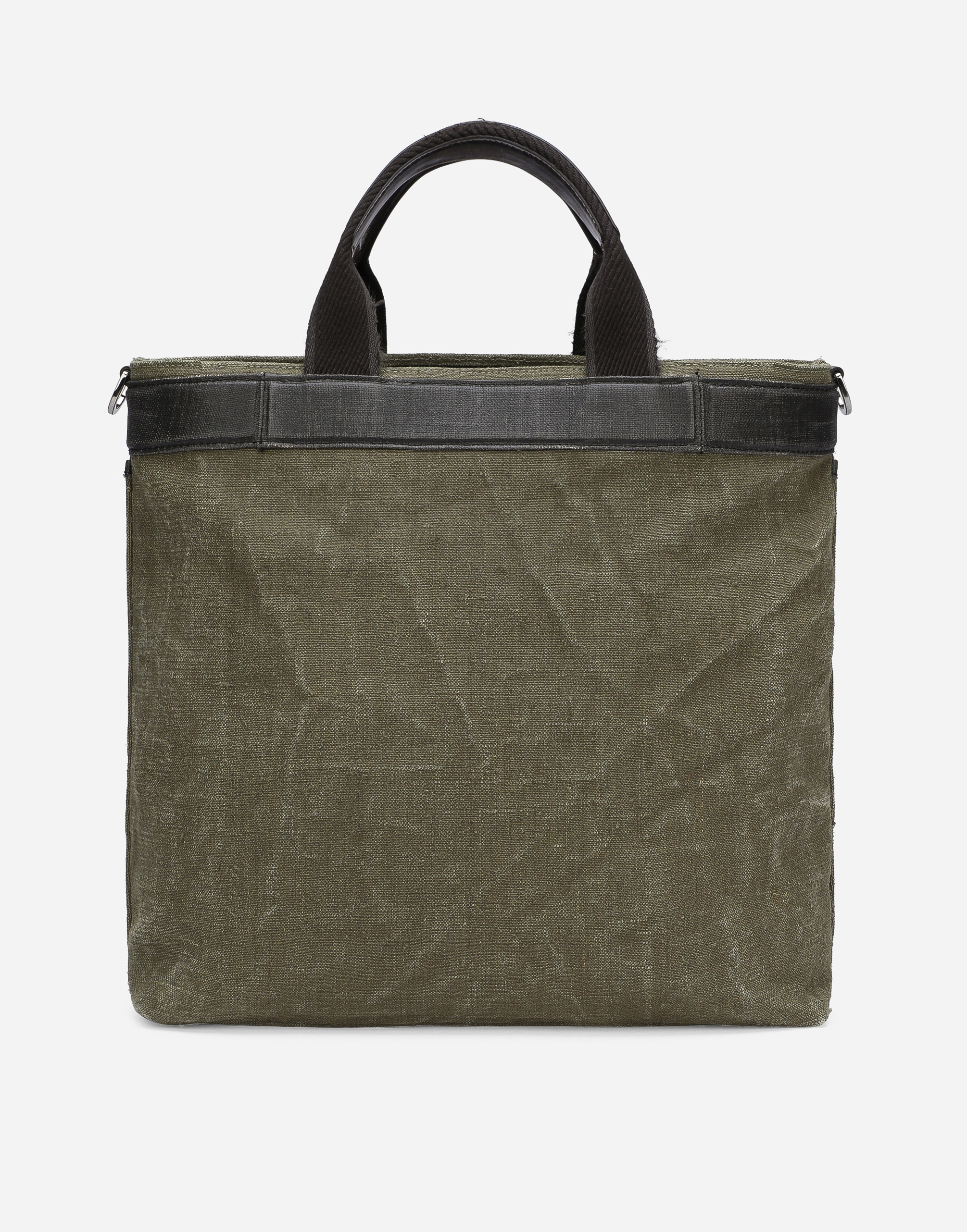 DOLCE & GABBANA CANVAS SHOPPER