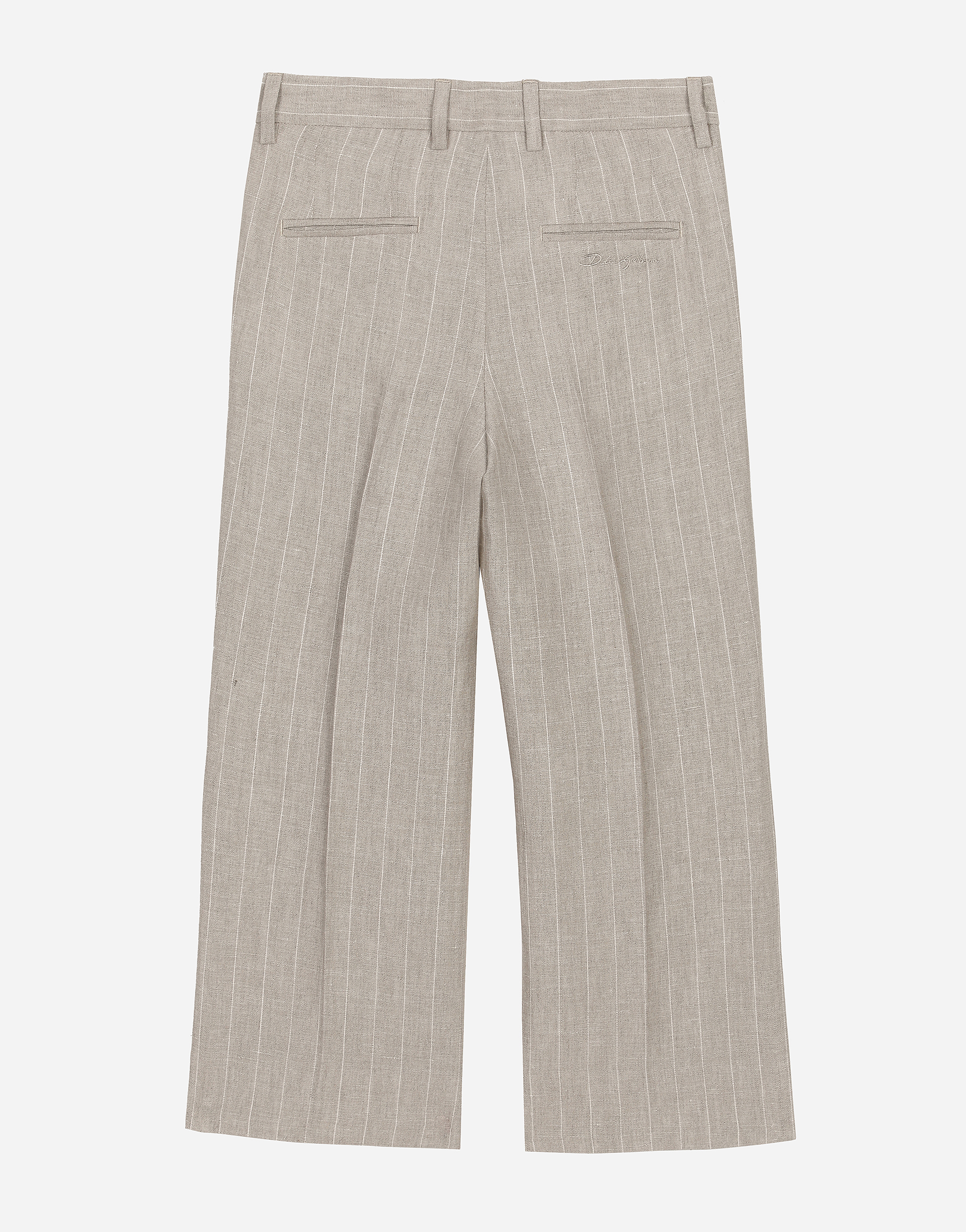 Dolce & Gabbana Pantalone Classico In Rigato