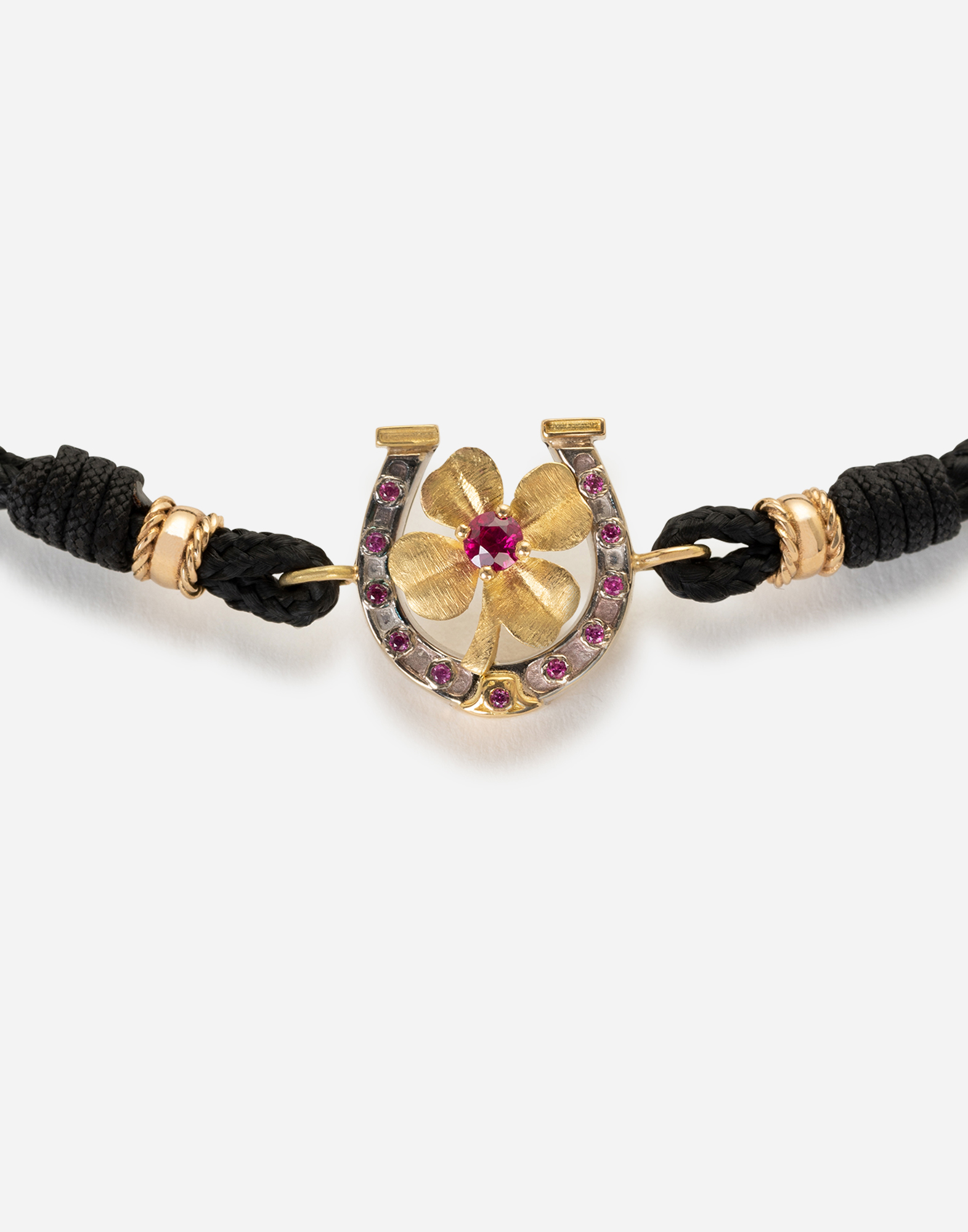 Shop Dolce & Gabbana Good Luck Bracelet In Gold