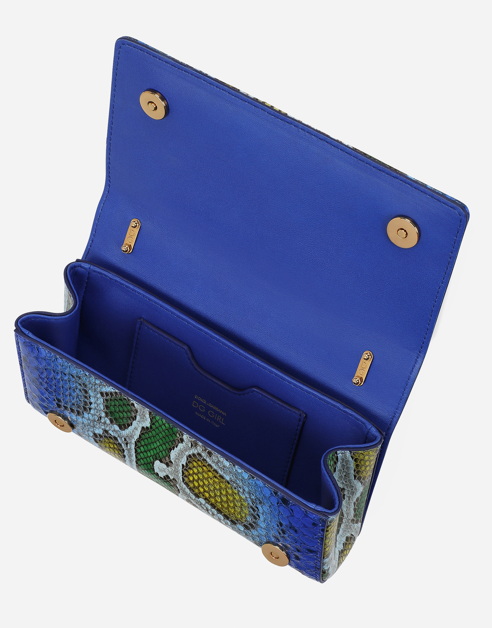 Shop Dolce & Gabbana Dg Girls Phone Bag In Blue